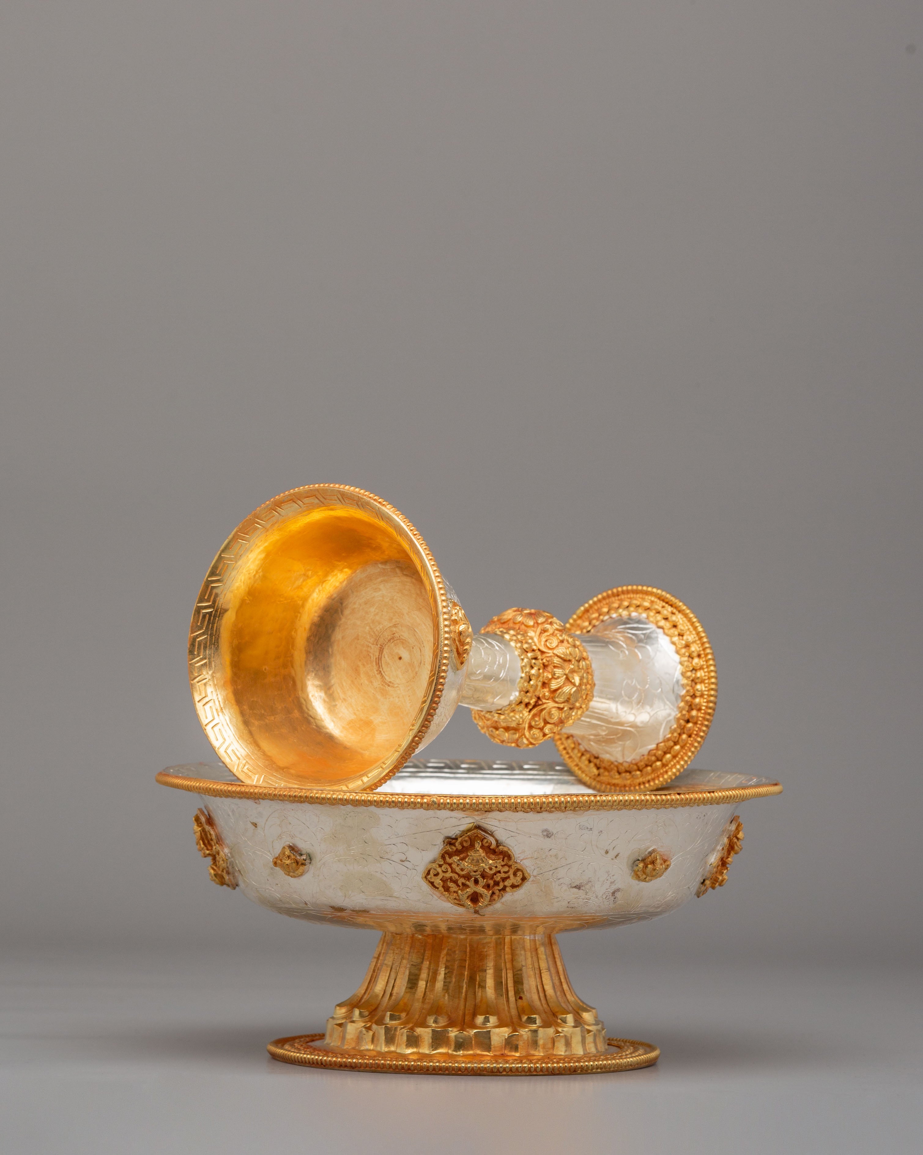 Vajrayana Ritual Serkyem | Symbolic Offering Vessel