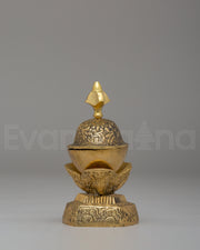 Handmade Buddhist Ceremonial Kapala 