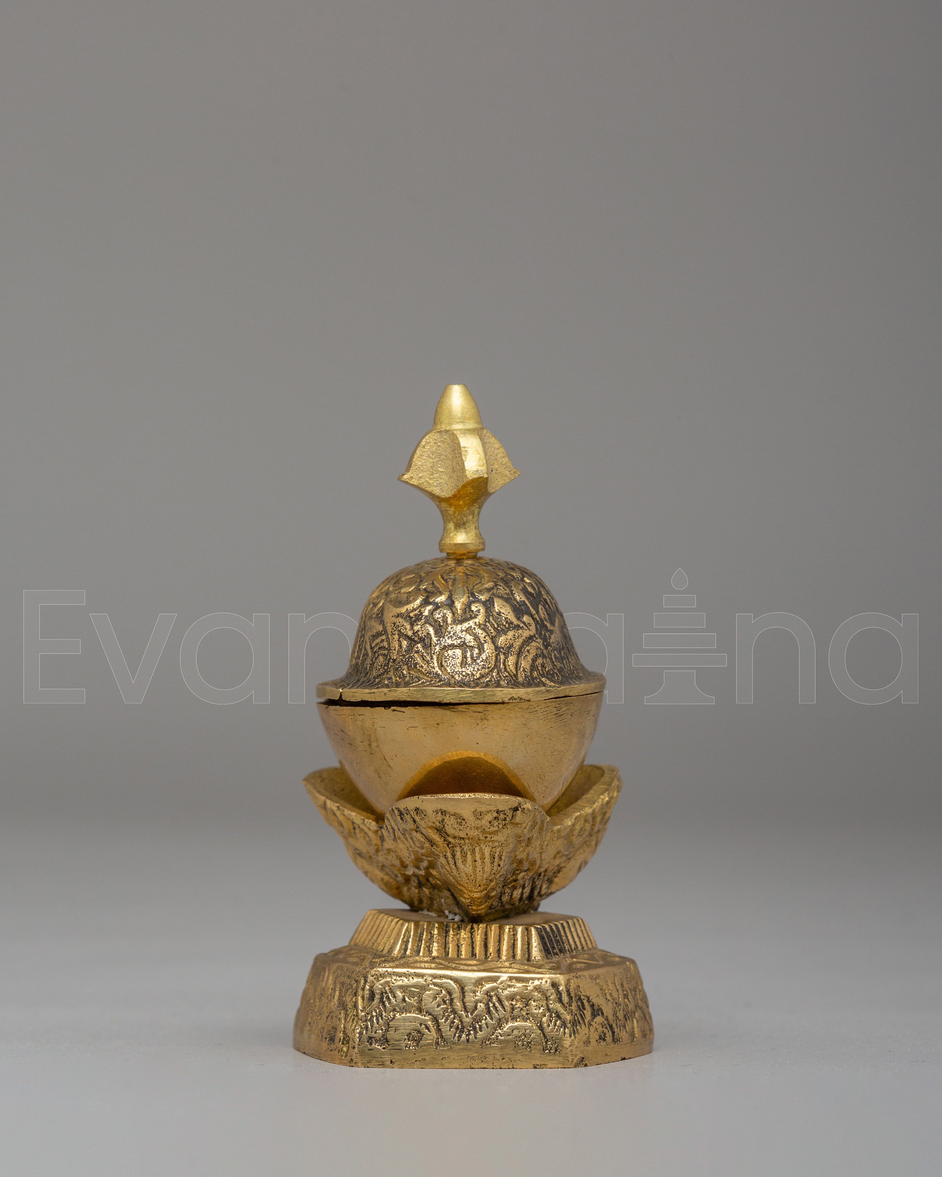 Handmade Buddhist Ceremonial Kapala 