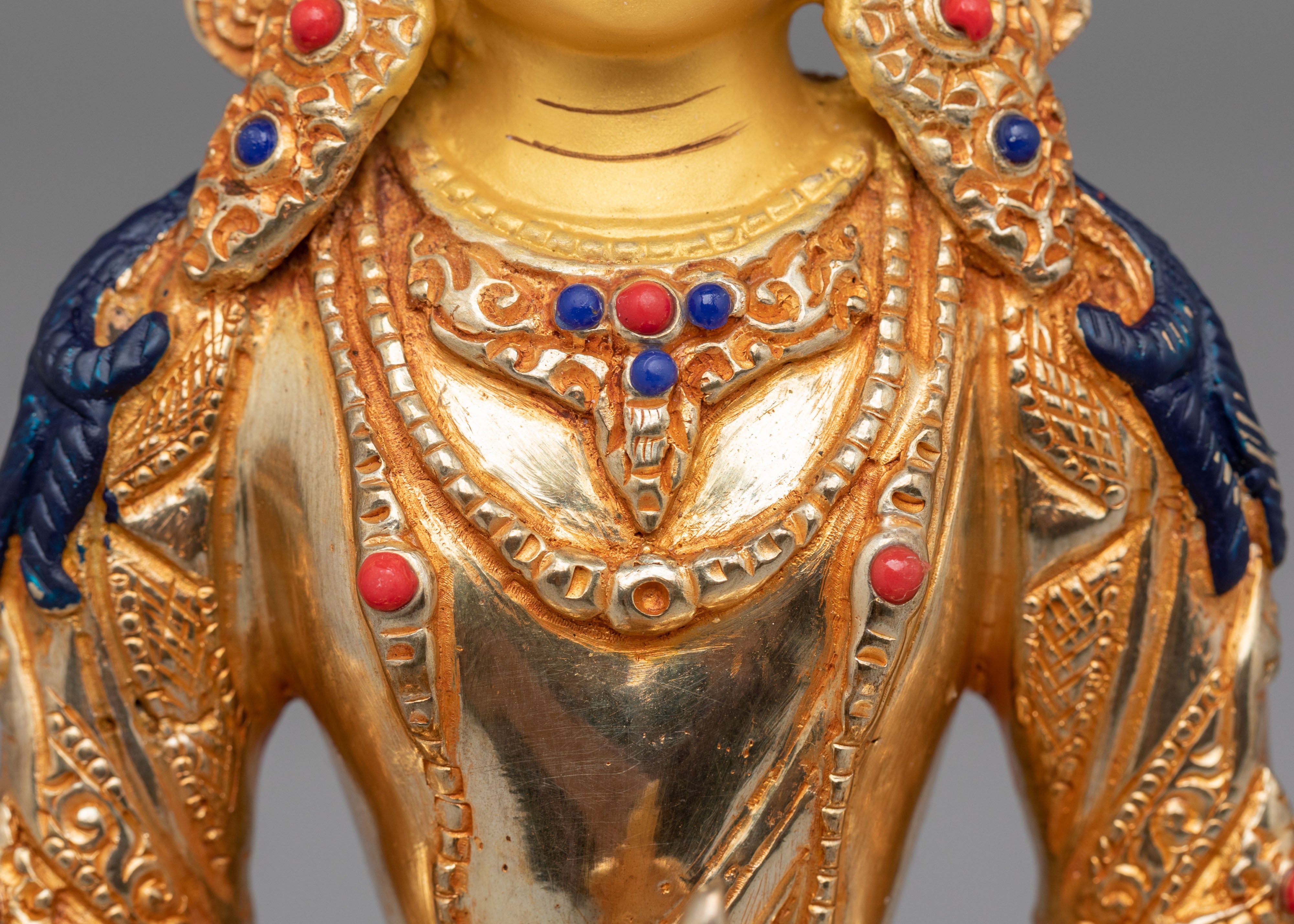 Spiritual Amitayus Buddha Altar Statue | Himalayan Artwork