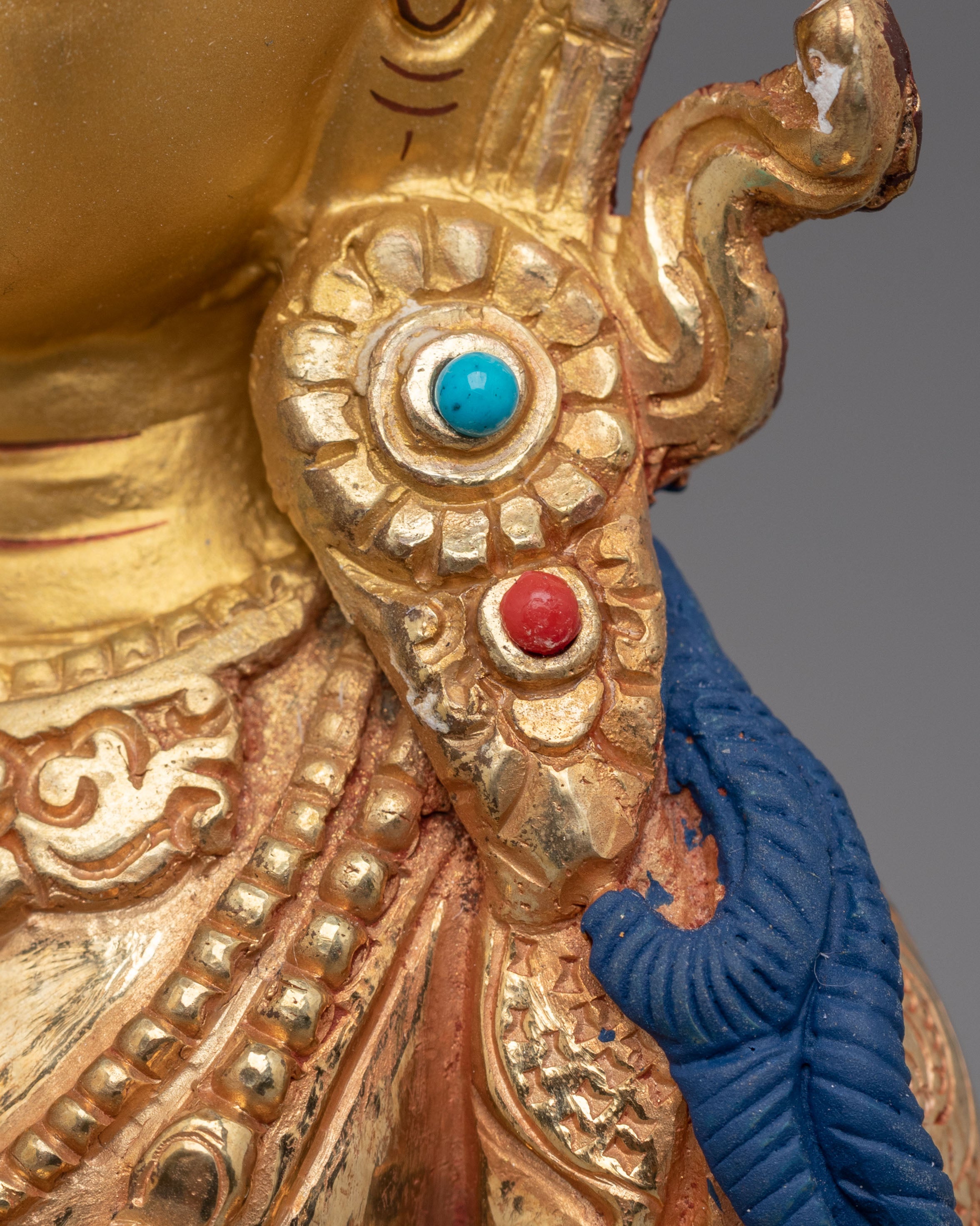Long Life Amitayus Buddha Figure | Traditional Buddhist Artwork