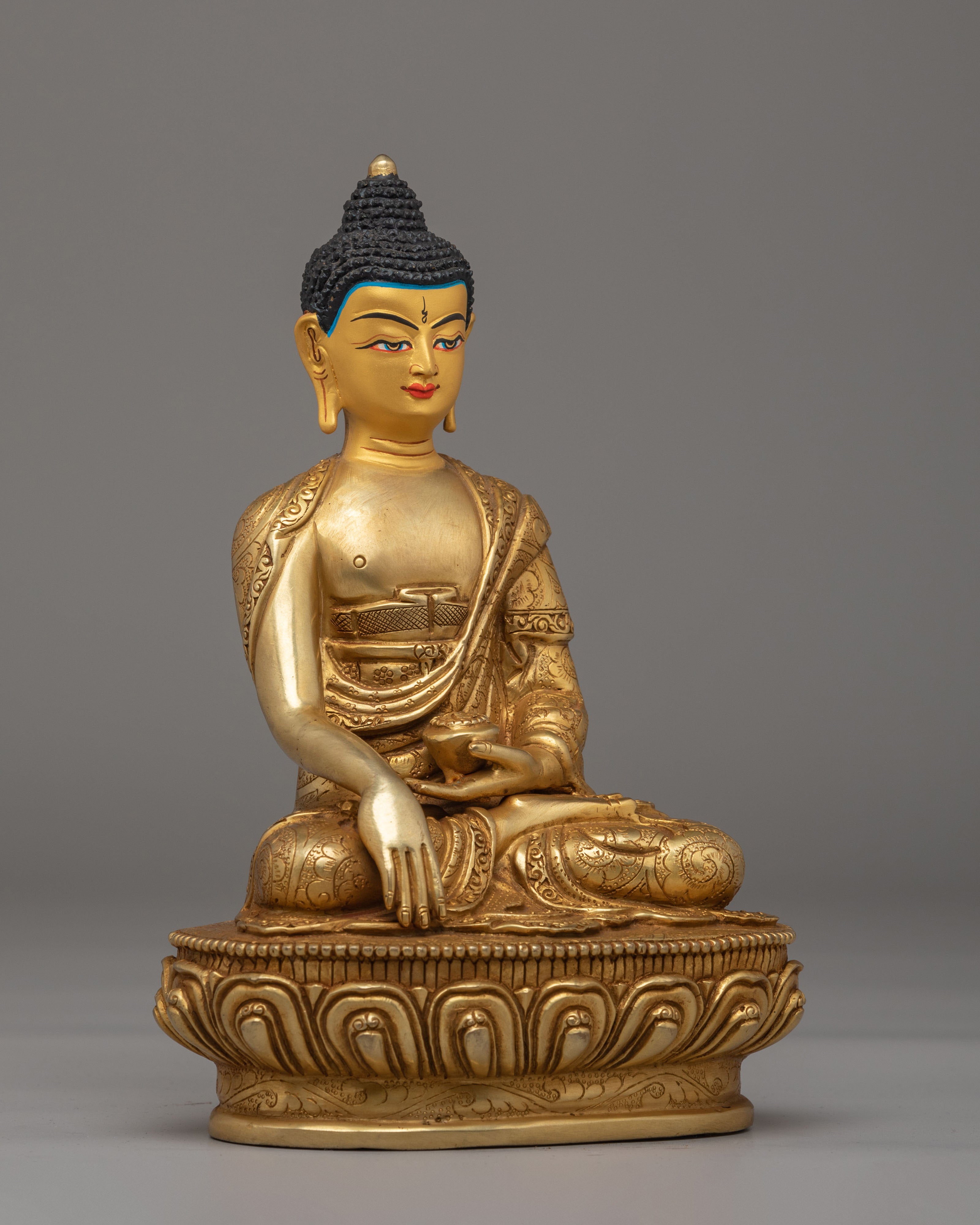 Sacred Altar Shakyamuni Buddha Statue | Tibetan Spiritual Decor