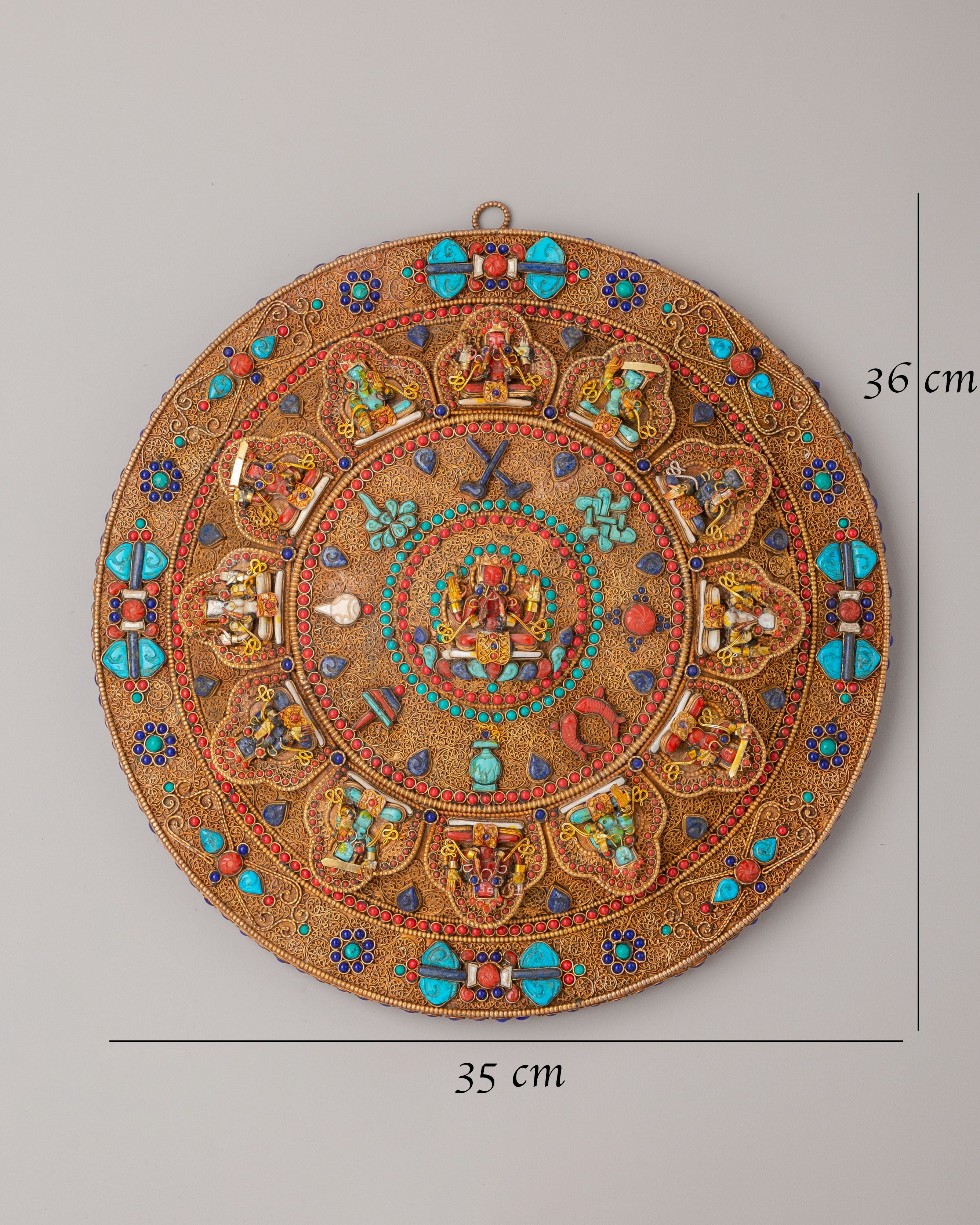 Chenrezig Mandala Wall Hanging | Sacred Buddhist Wall Decor