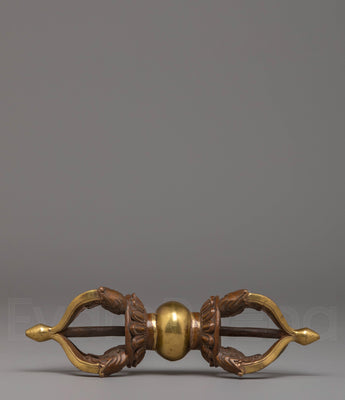 Fire Gold Vajra for Ritual Use