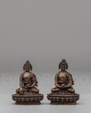 Handmade Buddha Set Statue