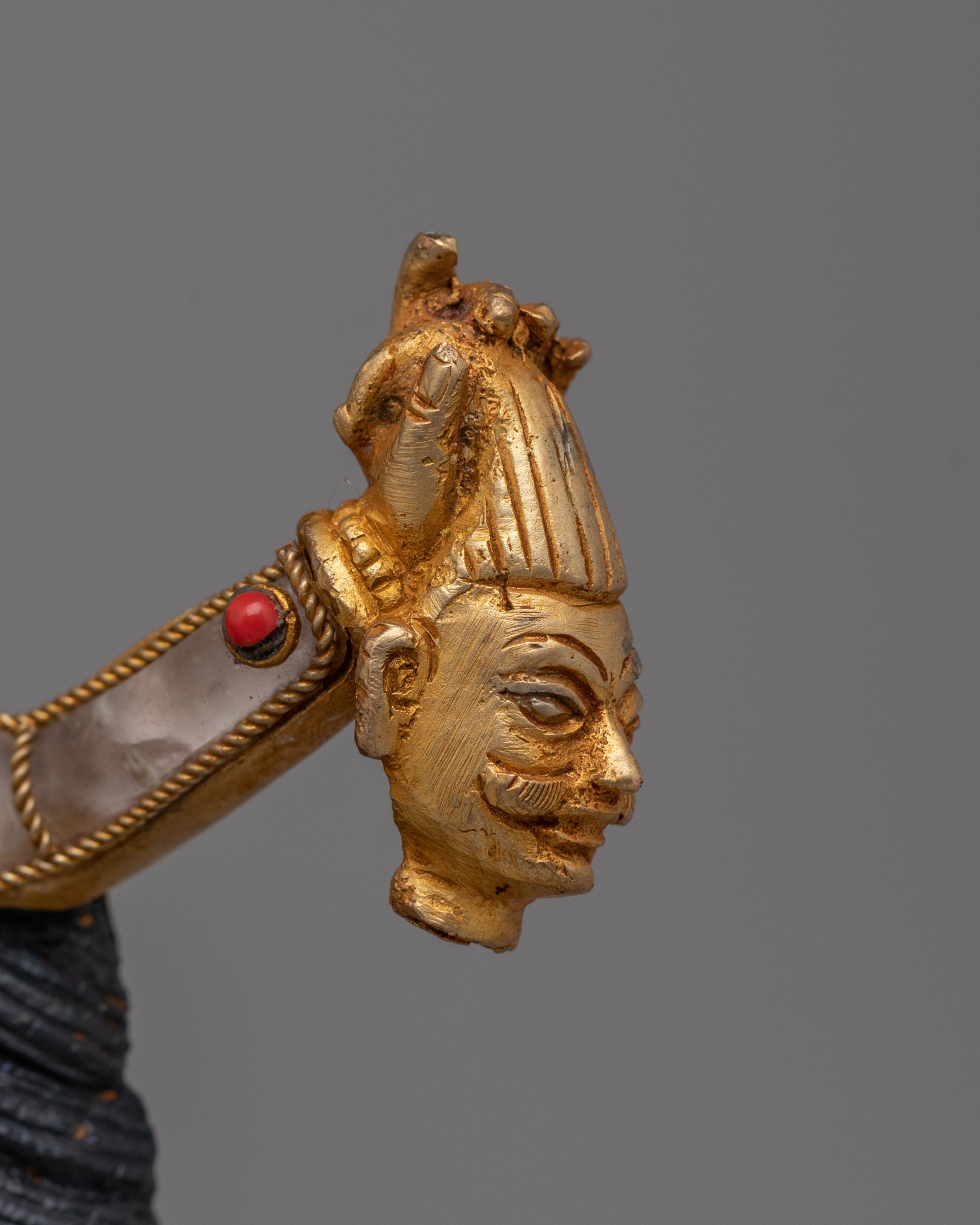 Mahakali Standing On Shiva Statue | Divine Goddess Sculpture