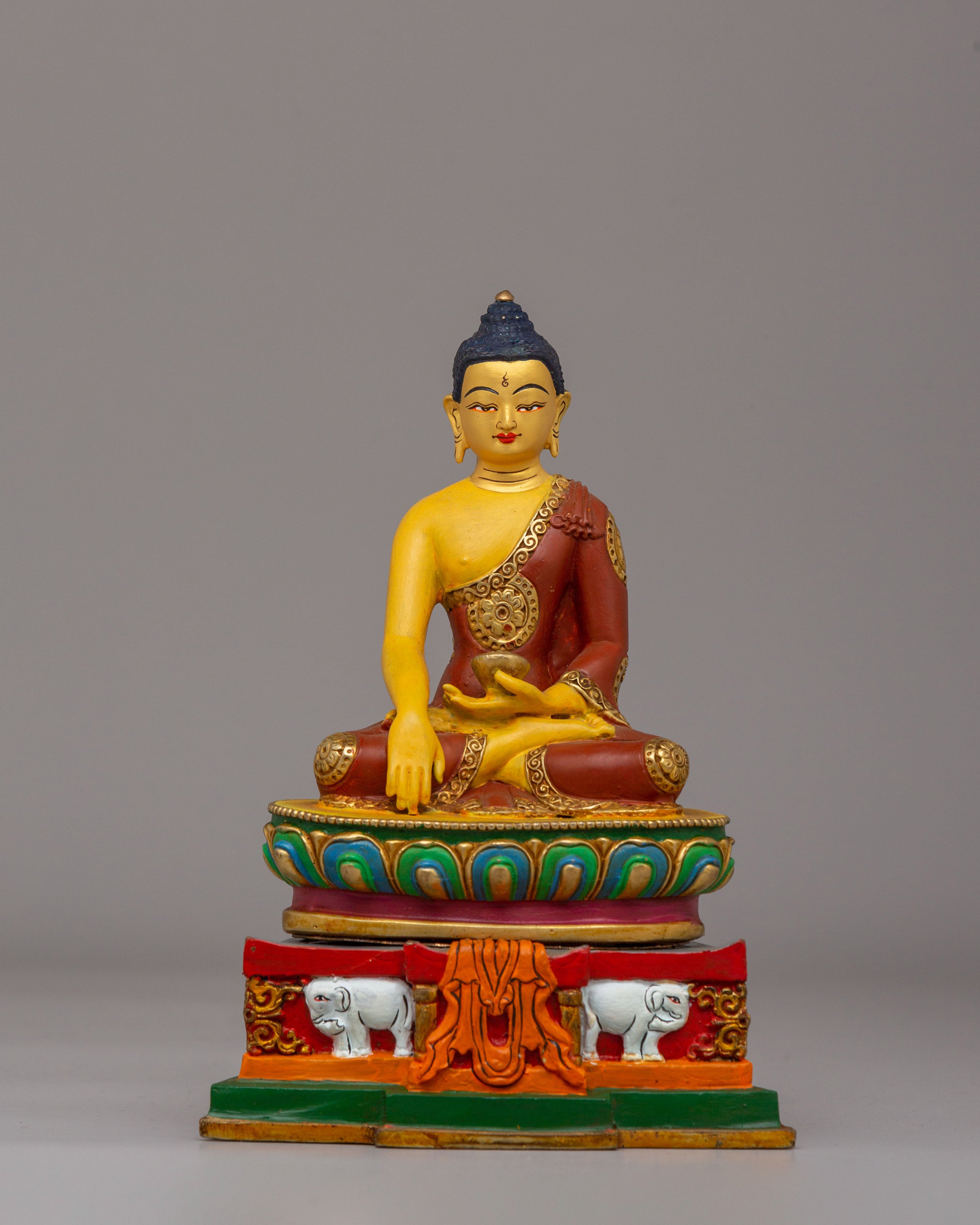 Shakyamuni Buddha Peaceful Figurine | Buddha for Meditation