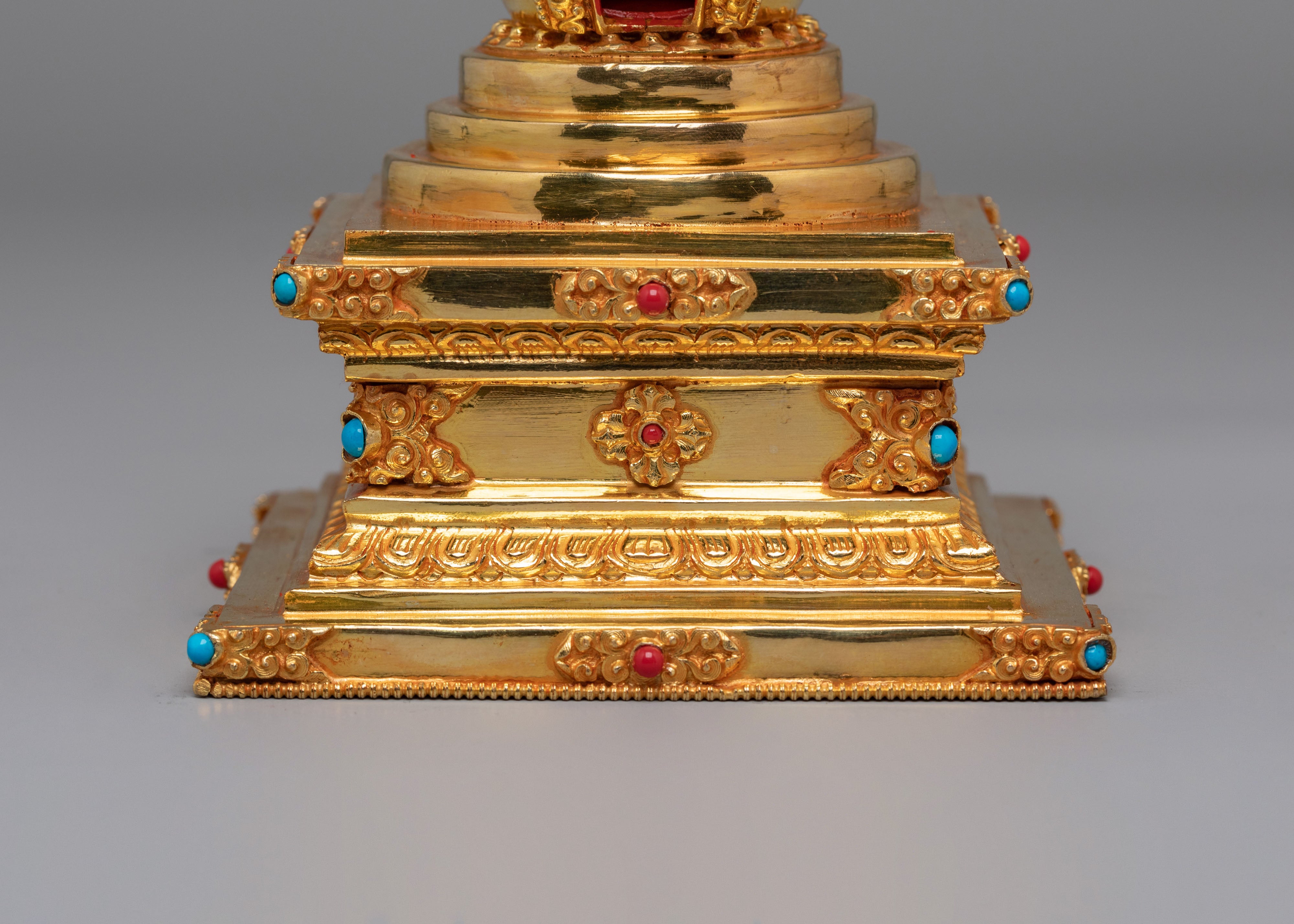 Handmade Stupa of Complete Victory | Symbol of Enlightenment