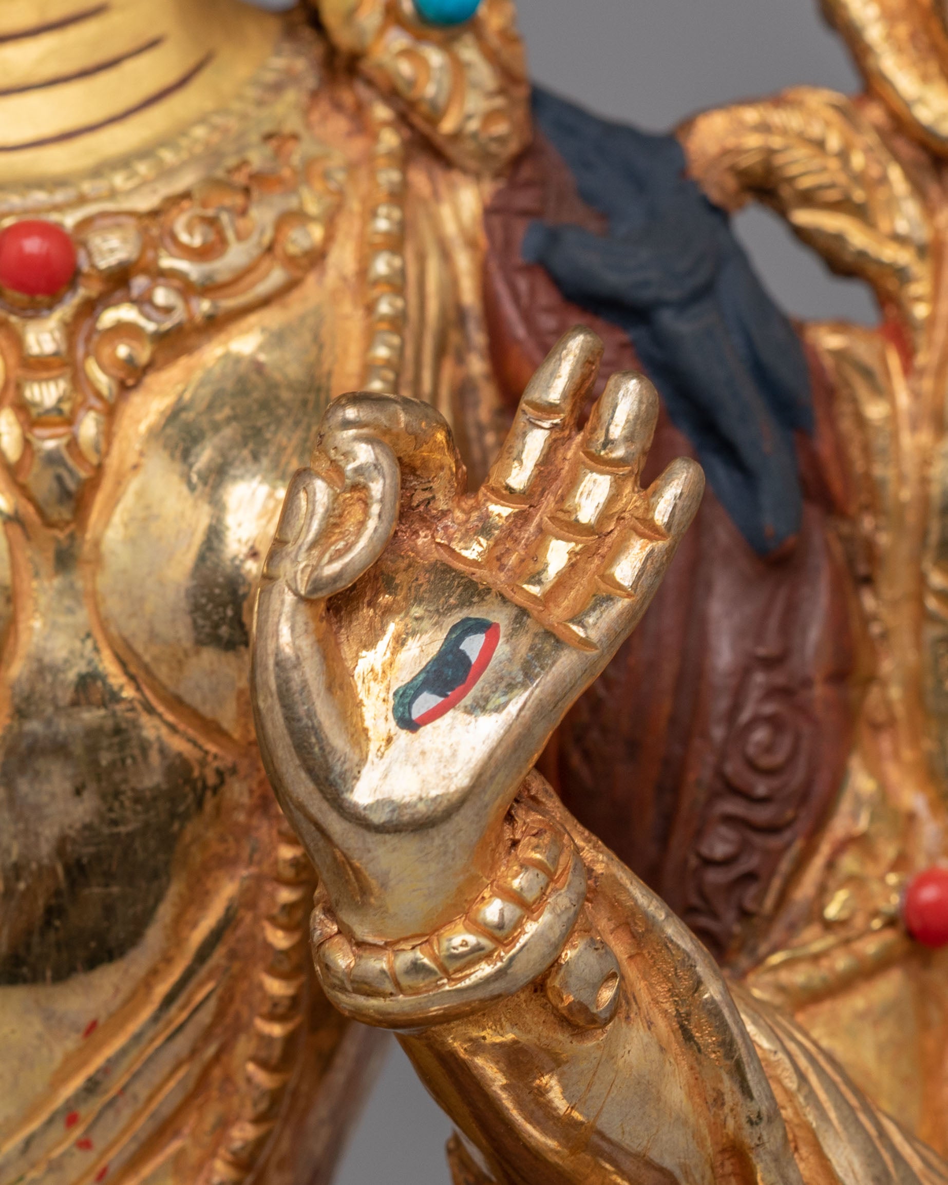 Handmade Sita Tara Statue | Tibetan White Tara Sculpture