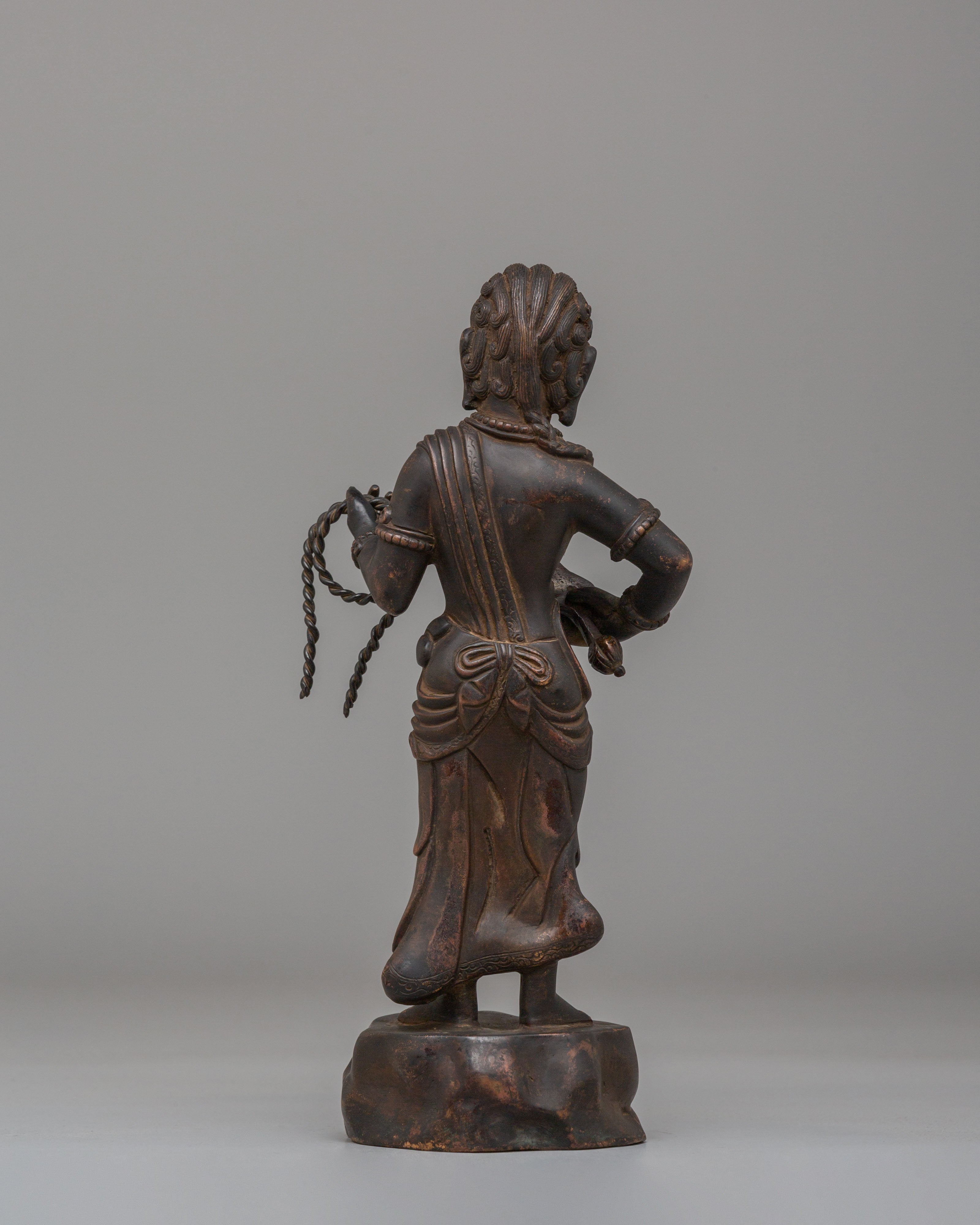 Traditional Yamraj Sculpture | Statue for Altar Decor