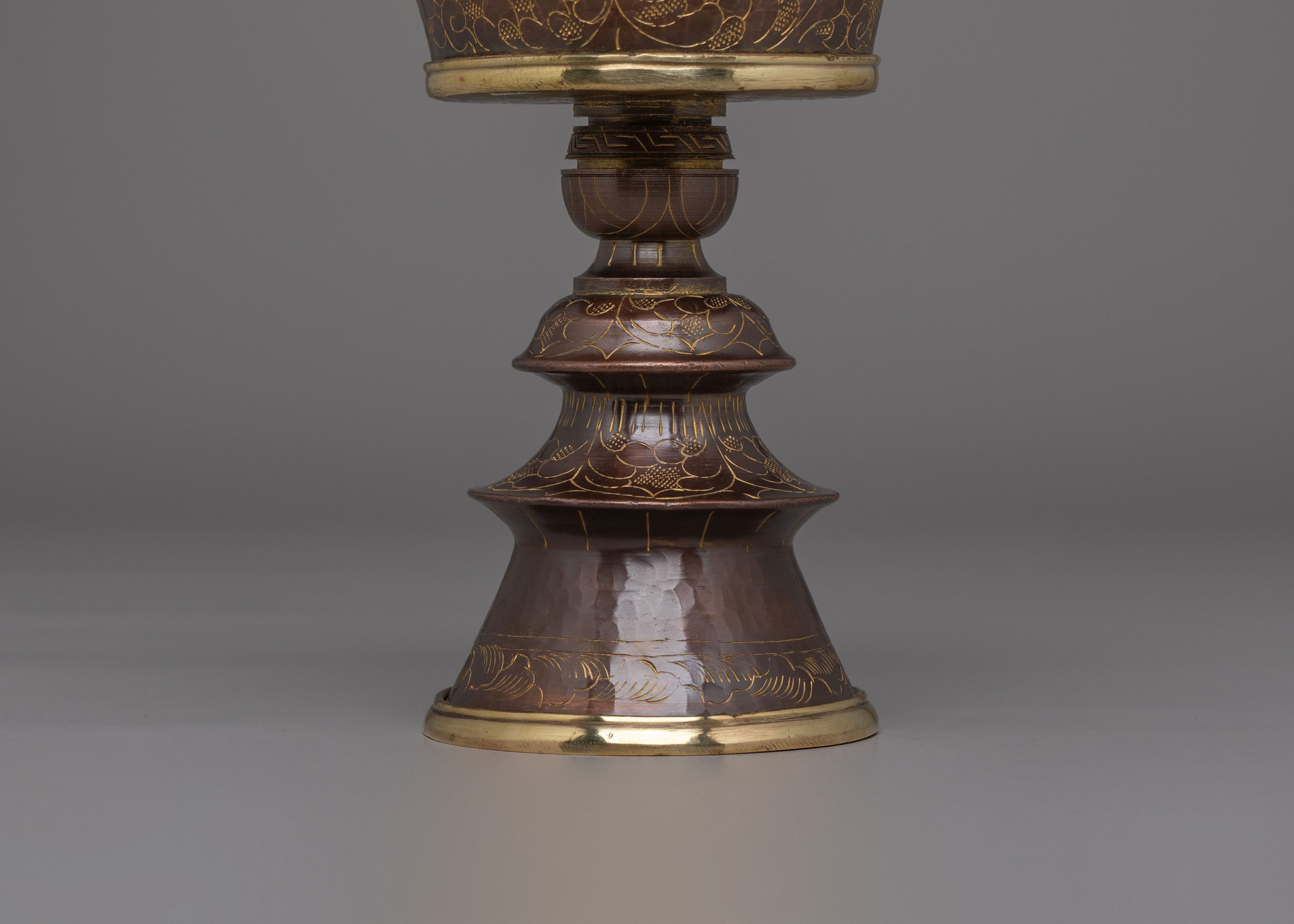 Handcrafted Butter Lamp For Buddhist Rituals | Meditation Offering Lamps