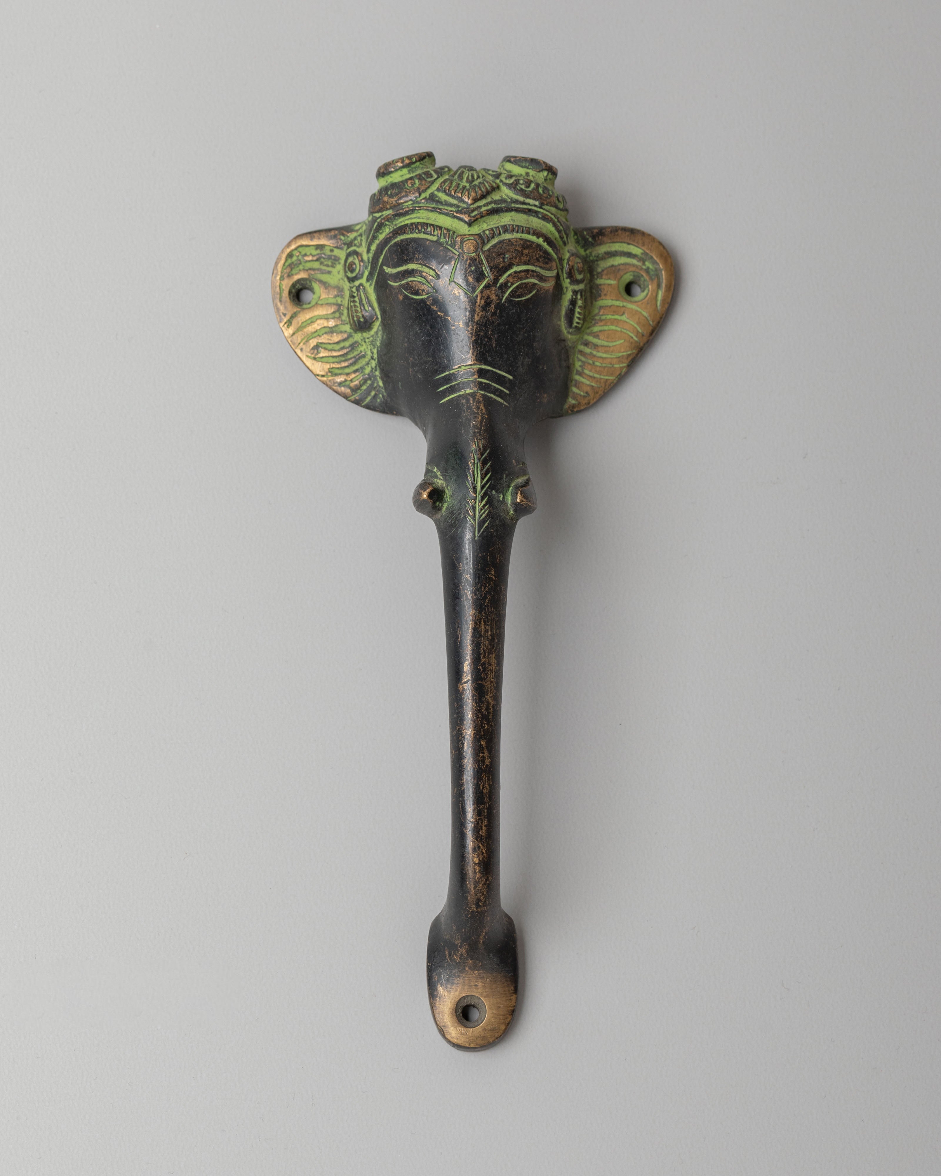Ganesha-Inspired Door Handle | Traditional Decorative Design
