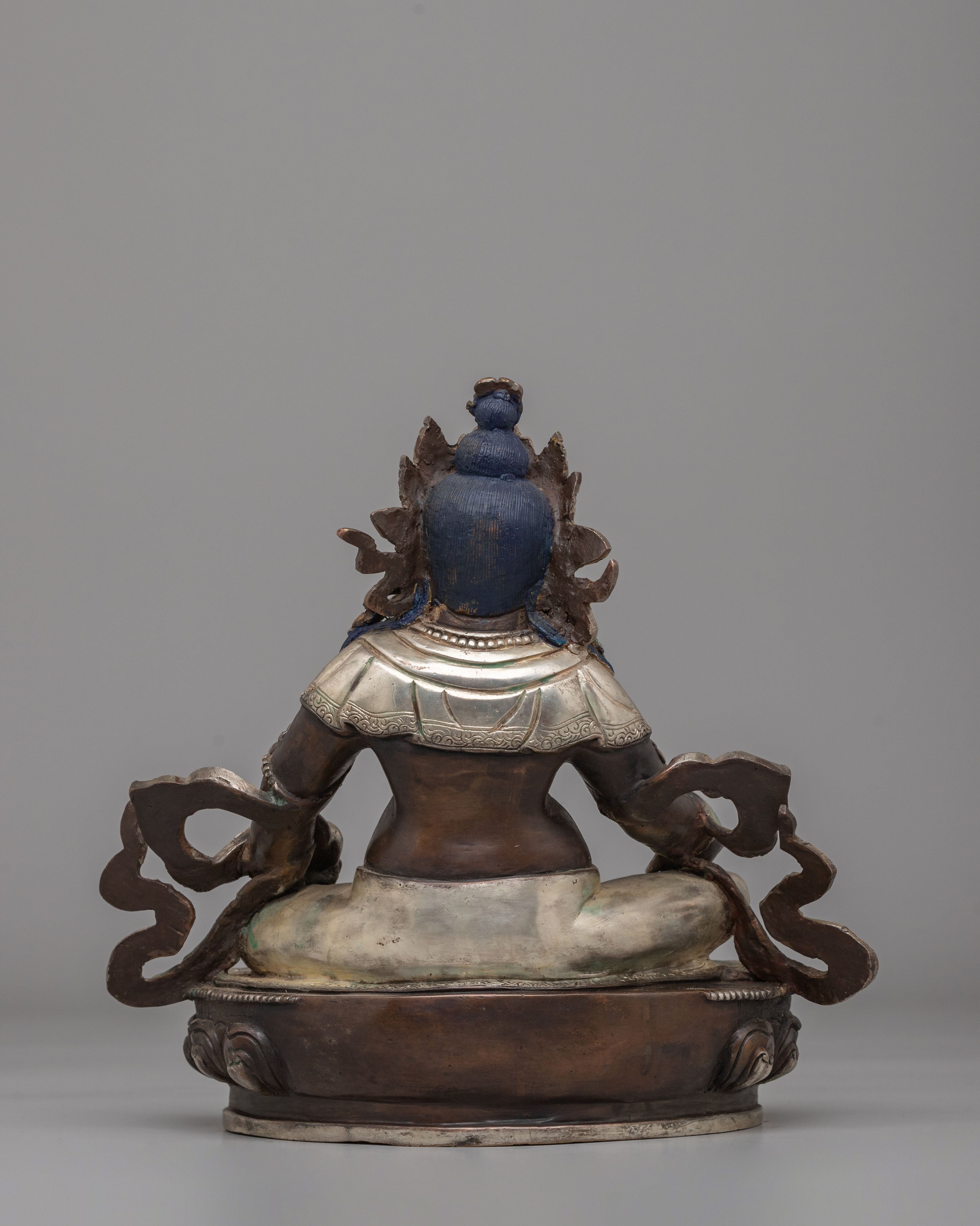 Wealth Lord Jambhala Statue | Sacred Tibetan Sculpture for Abundance