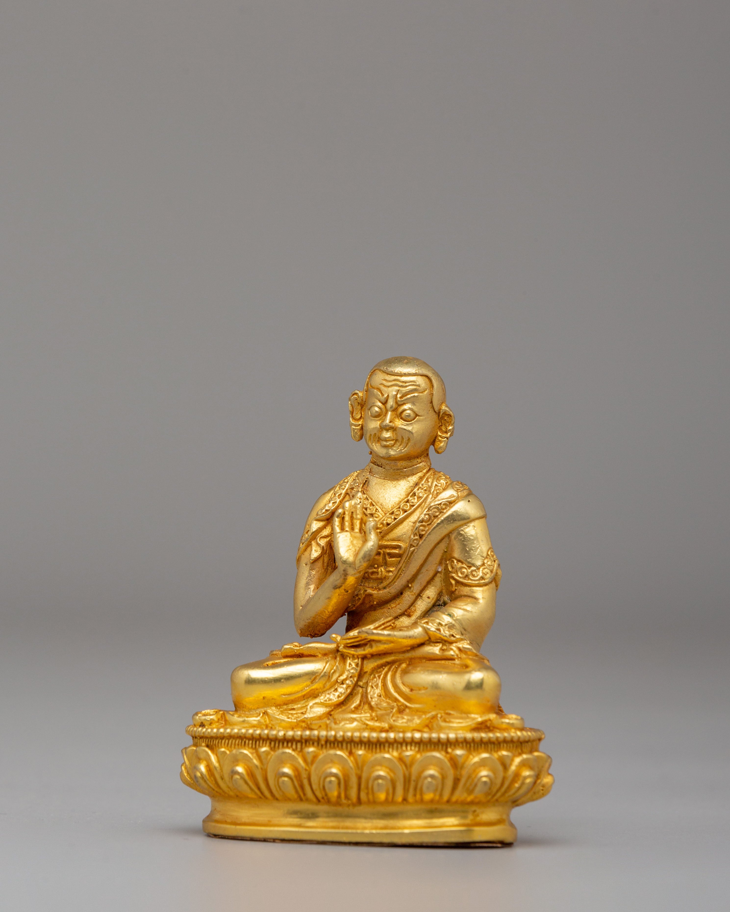 Spiritual Gyaltsab Je Statue | Sacred Buddhist Decor
