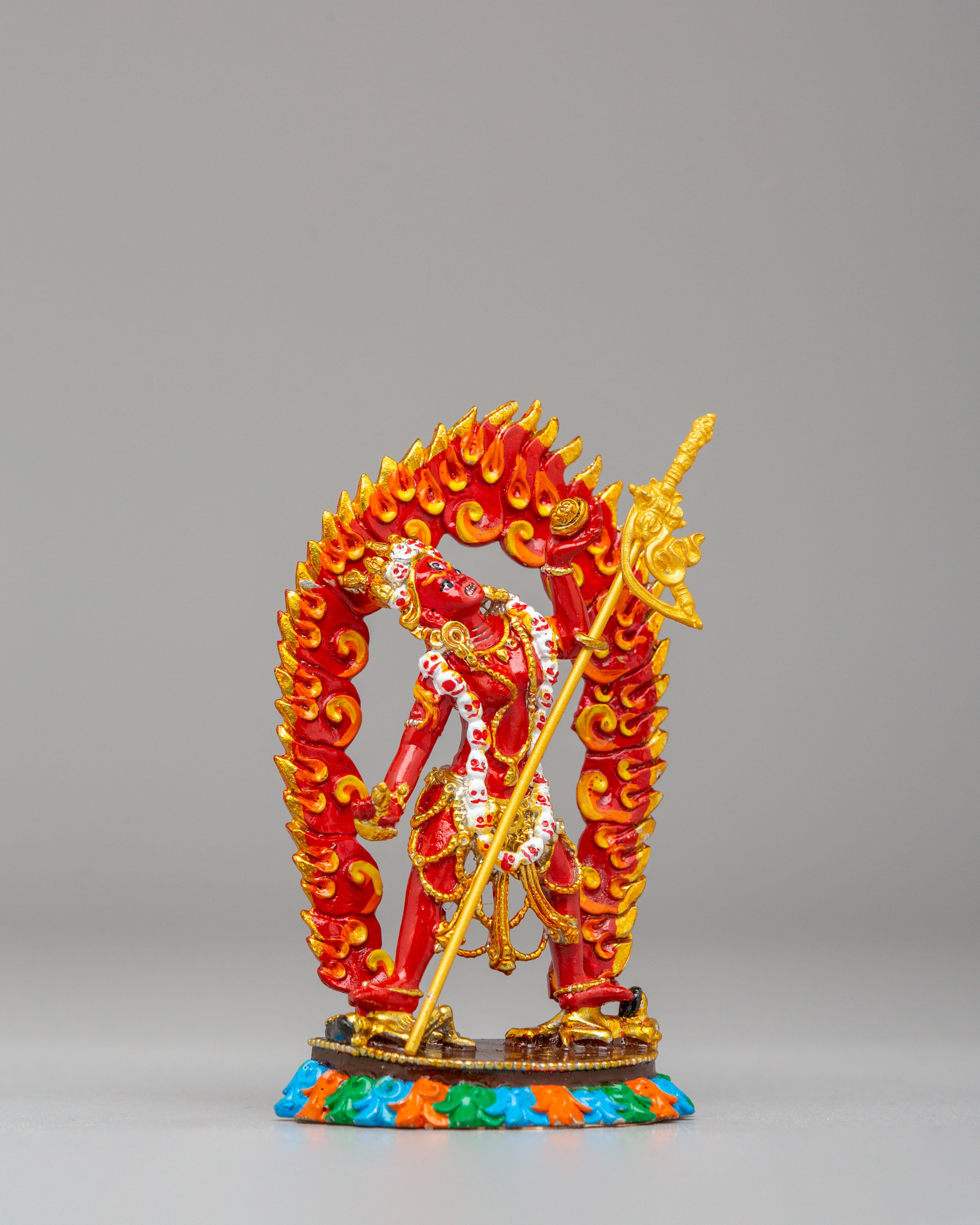 Vajrayogini Buddhist Protector Goddess Statue | Tibetan Tantric Deity Sculpture