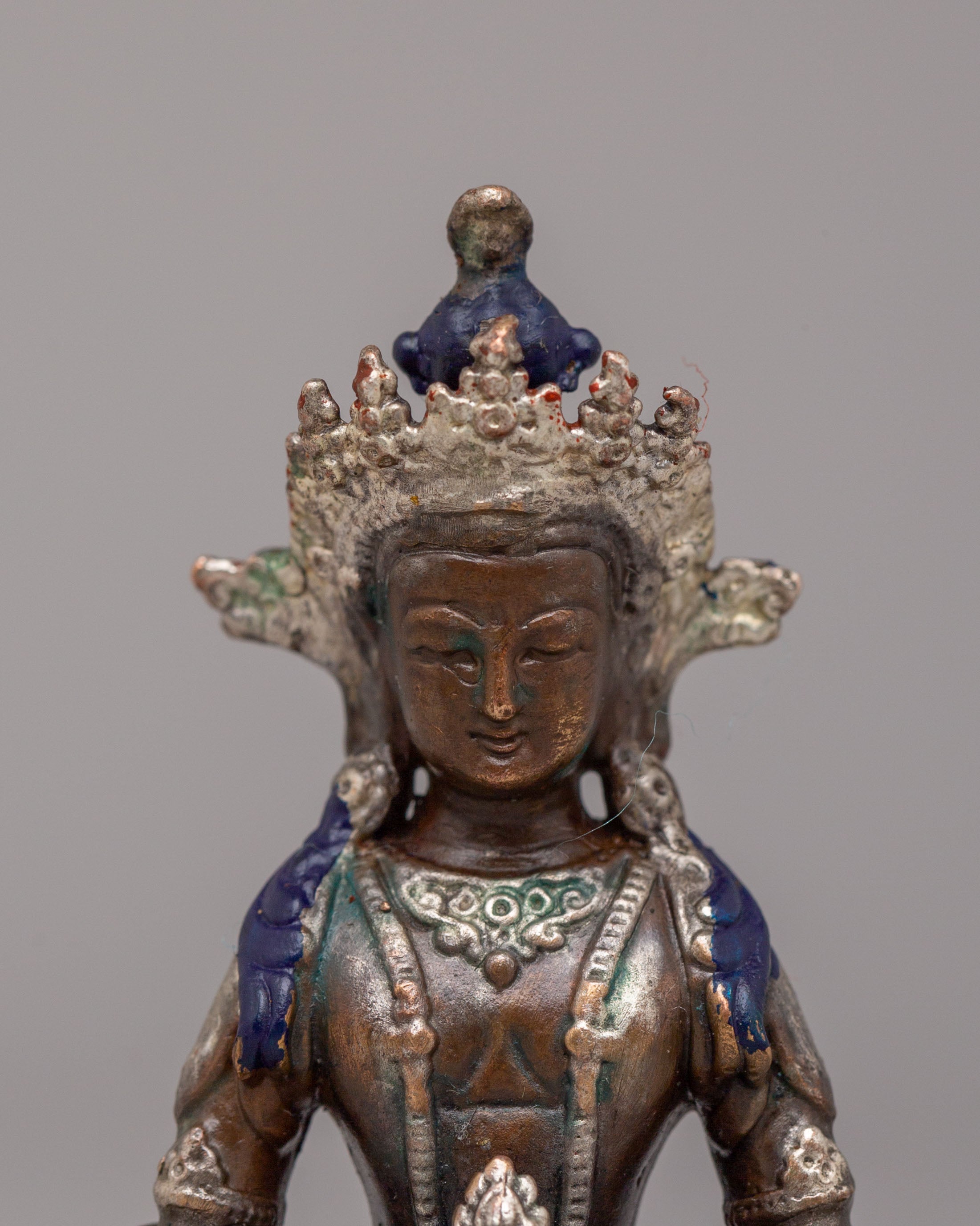 Tibetan Six Wisdom Bodhisattvas Set Statue | Machine-Made Bodhisattva Statues