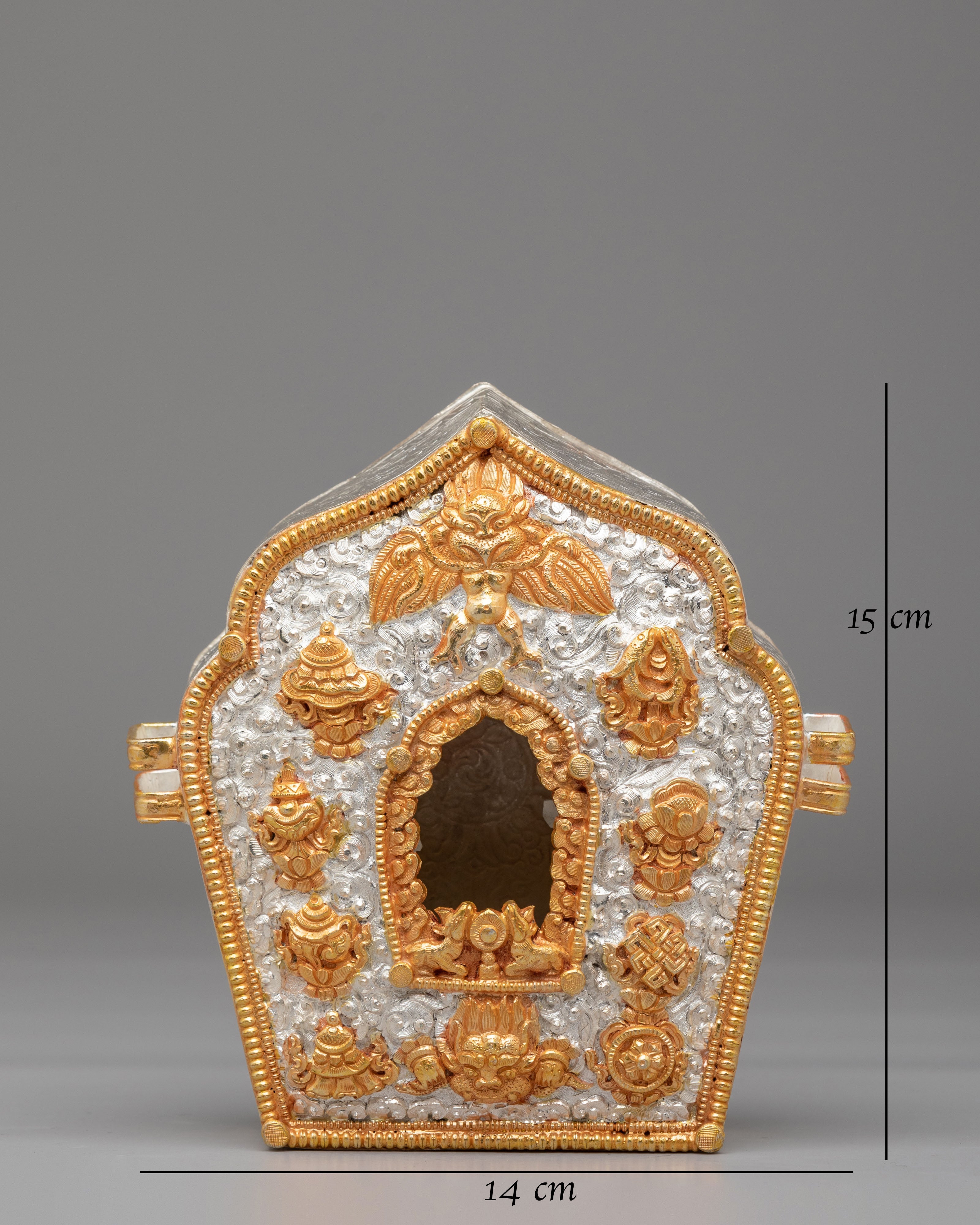 Handcrafted Ritual Ghau Box | Meditation & Spiritual Protection