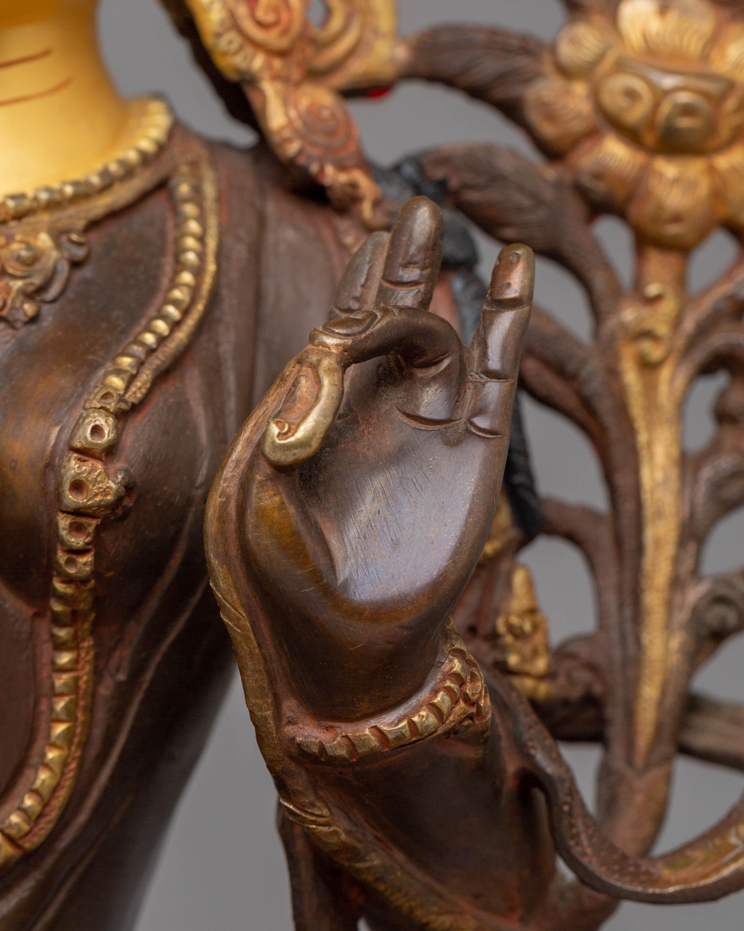 Shyama Tara Sculpture | Goddess of Compassion Green Tara Statue