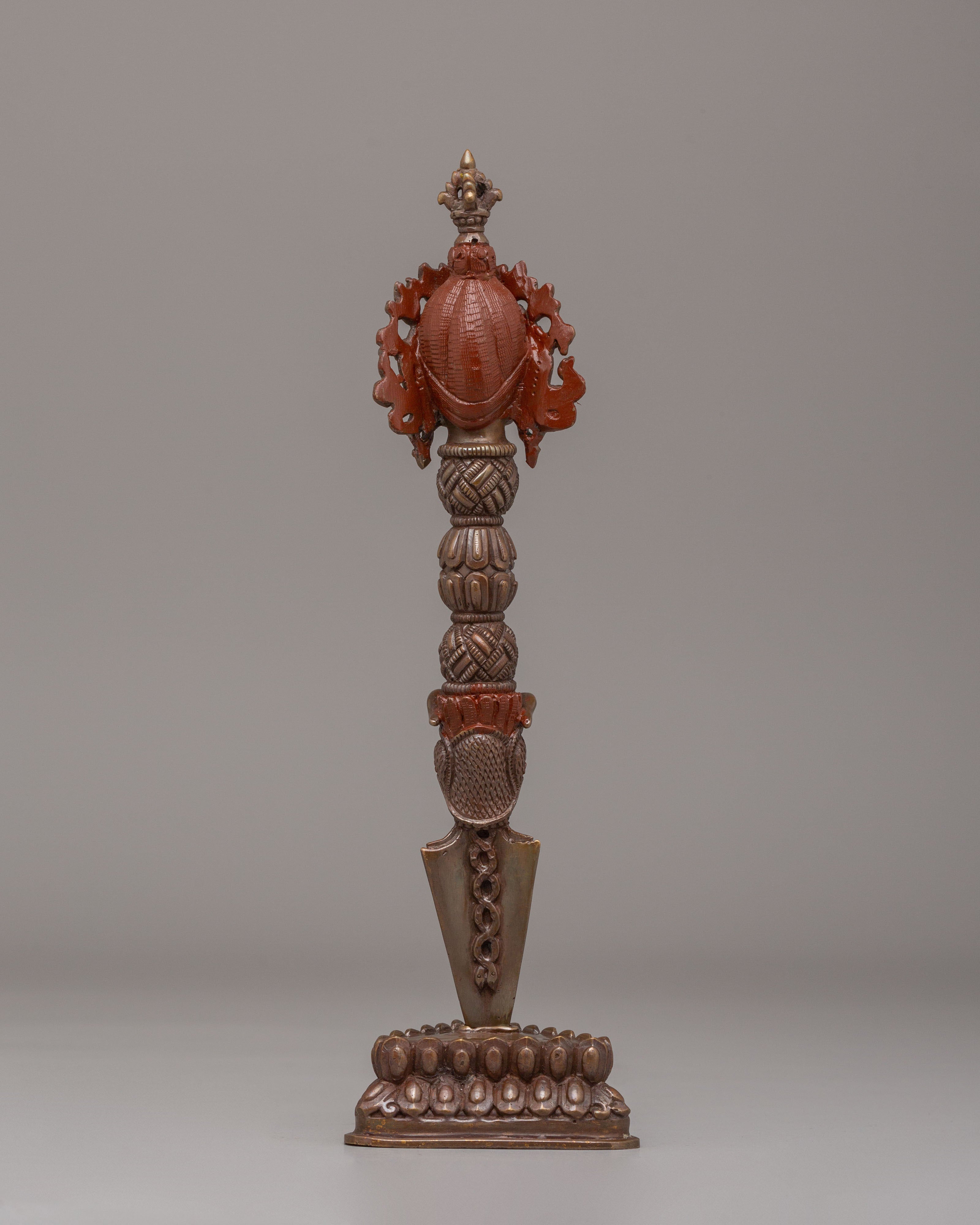 Vajrayana Phurba Ritual Dagger | A Symbol of Protection and Spiritual Strength