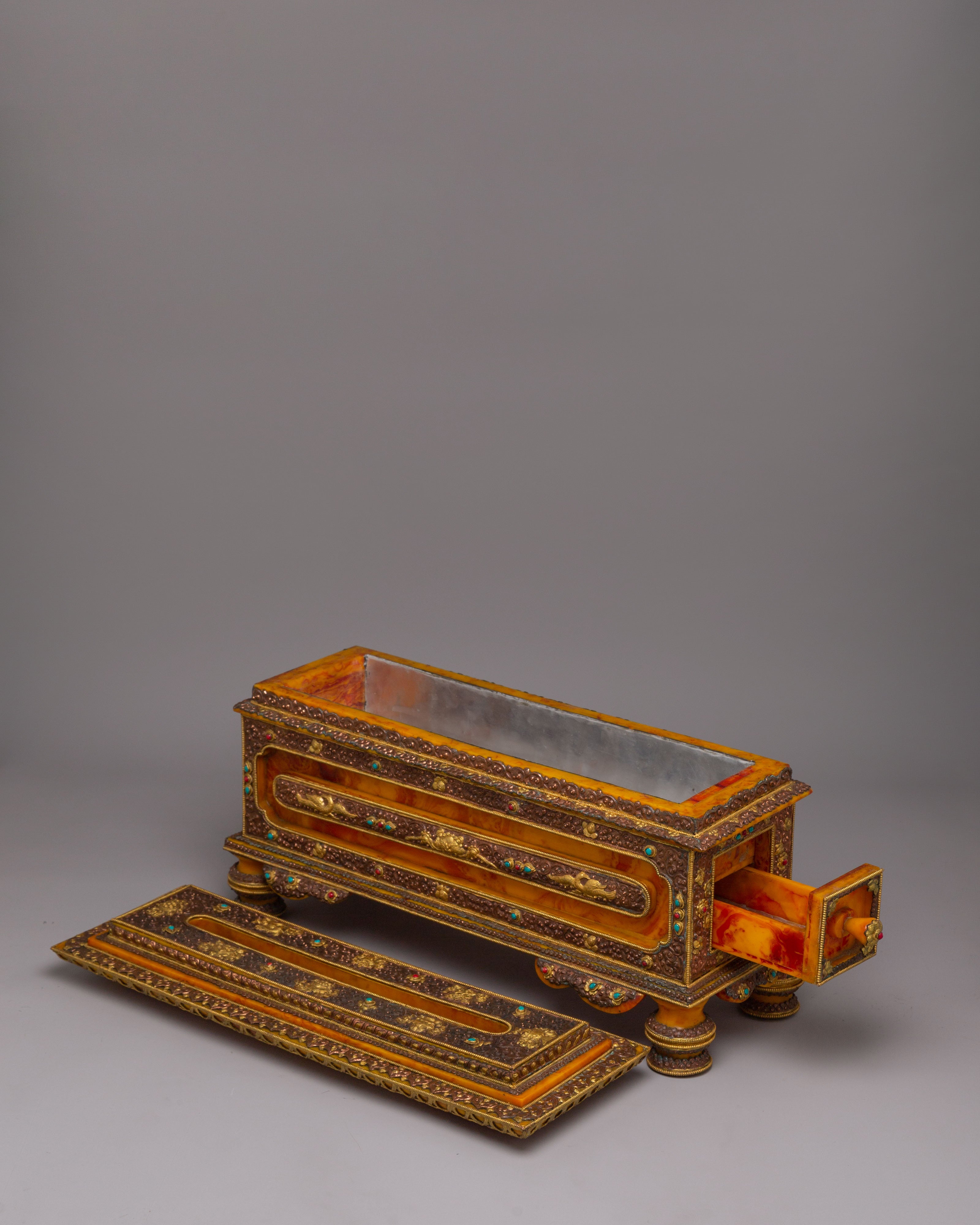 Sacred Incense Burner for Buddhist Altar | Ritual Burner for Sacred Spaces