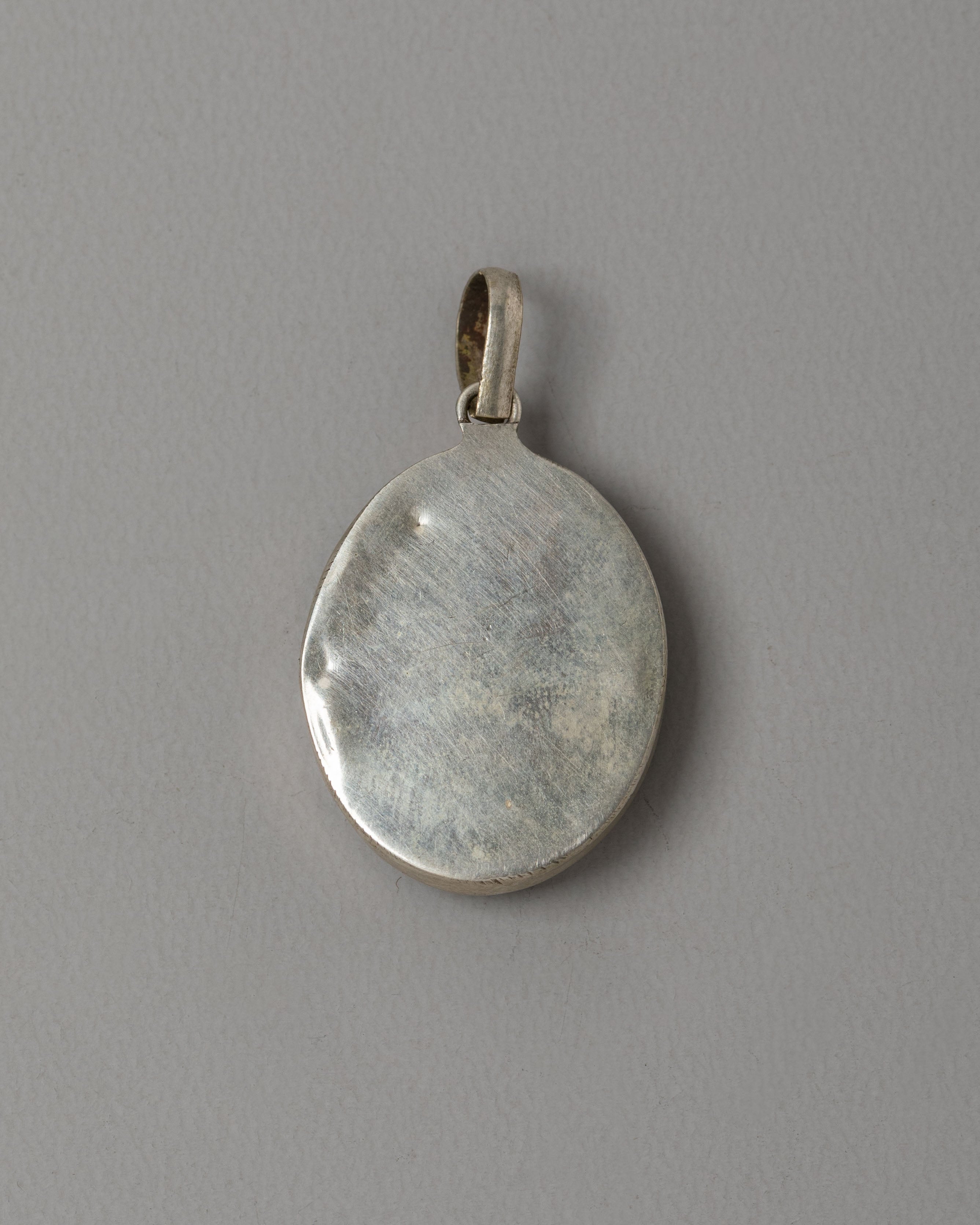 Spiritual Locket Pendant | Silver Plated Jewelry for Inner Peace and Harmony