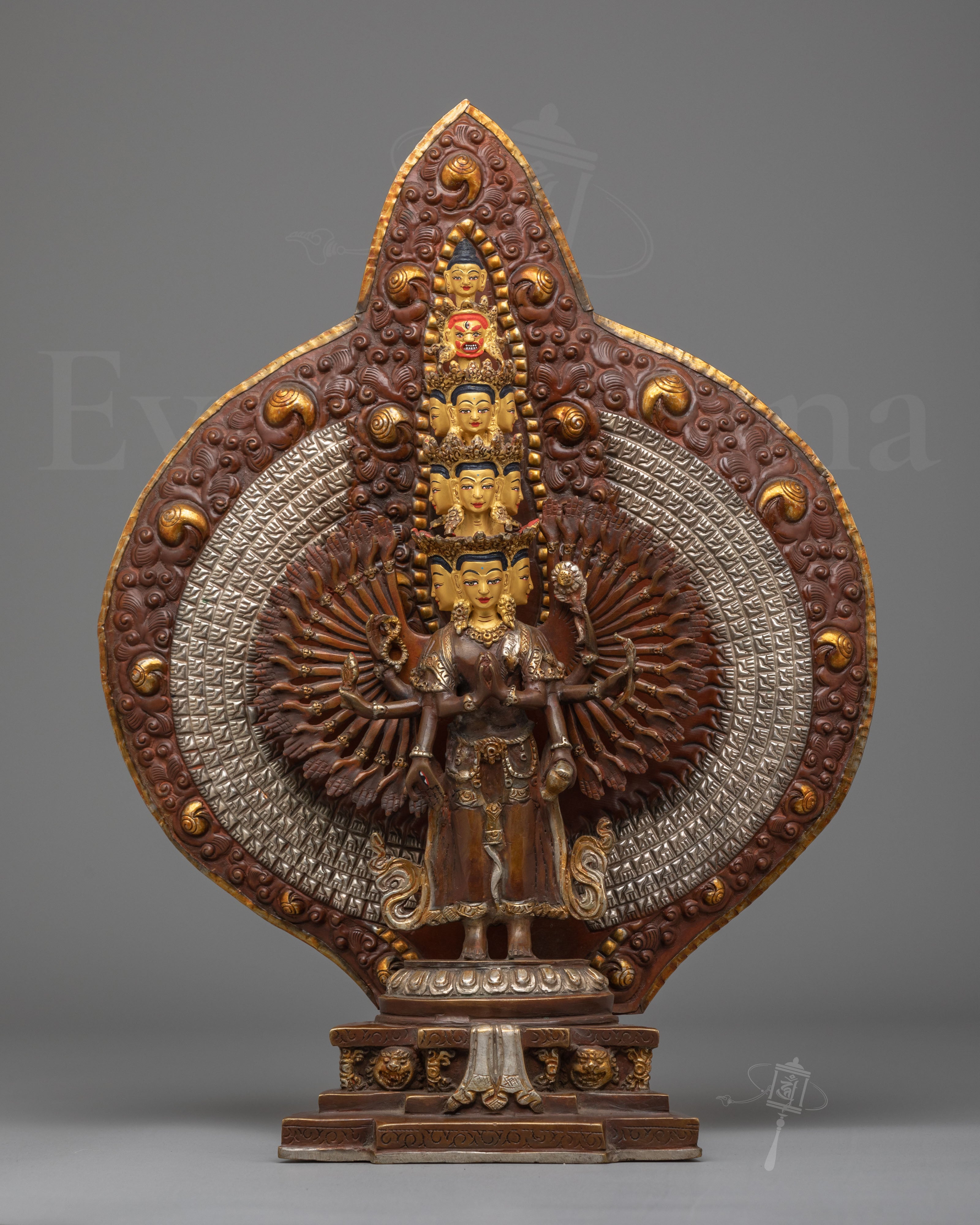 Himalayan 1000-Armed Chenrezig Sculpture