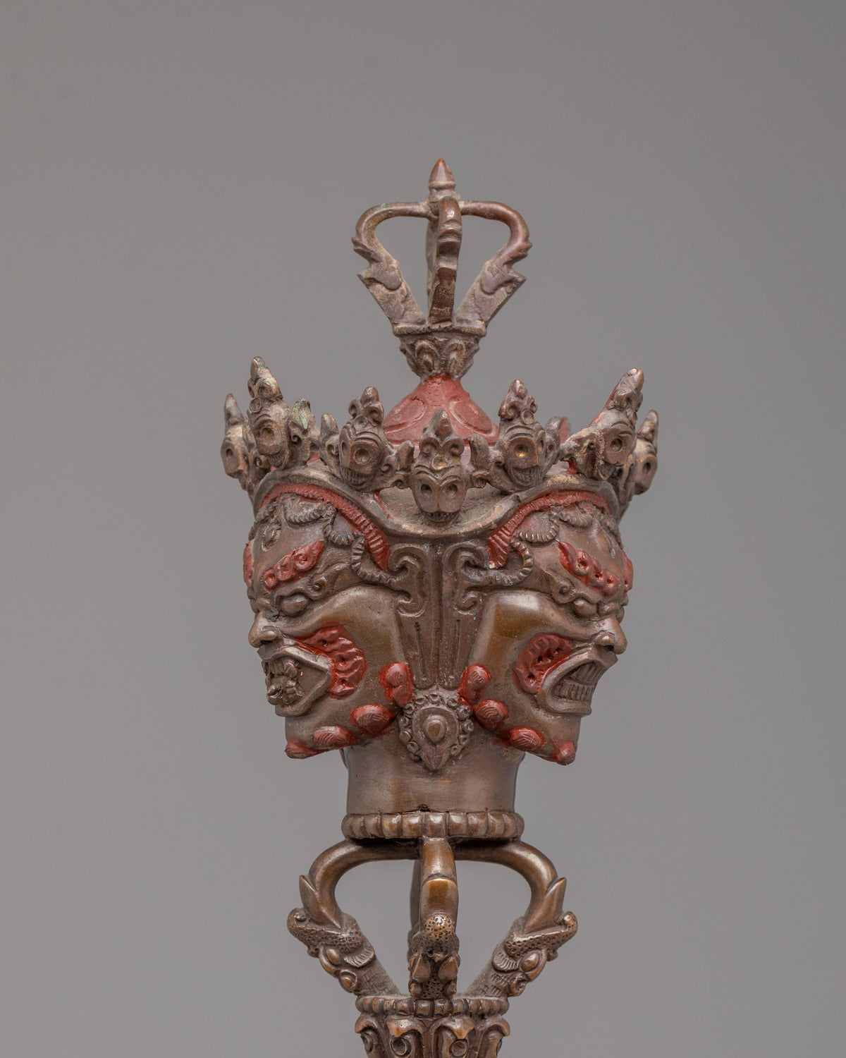Himalayan Buddhist Ritual Phurba | Tibetan Dagger for Spiritual Protection