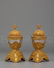 Traditional Ritual Kapala Set 