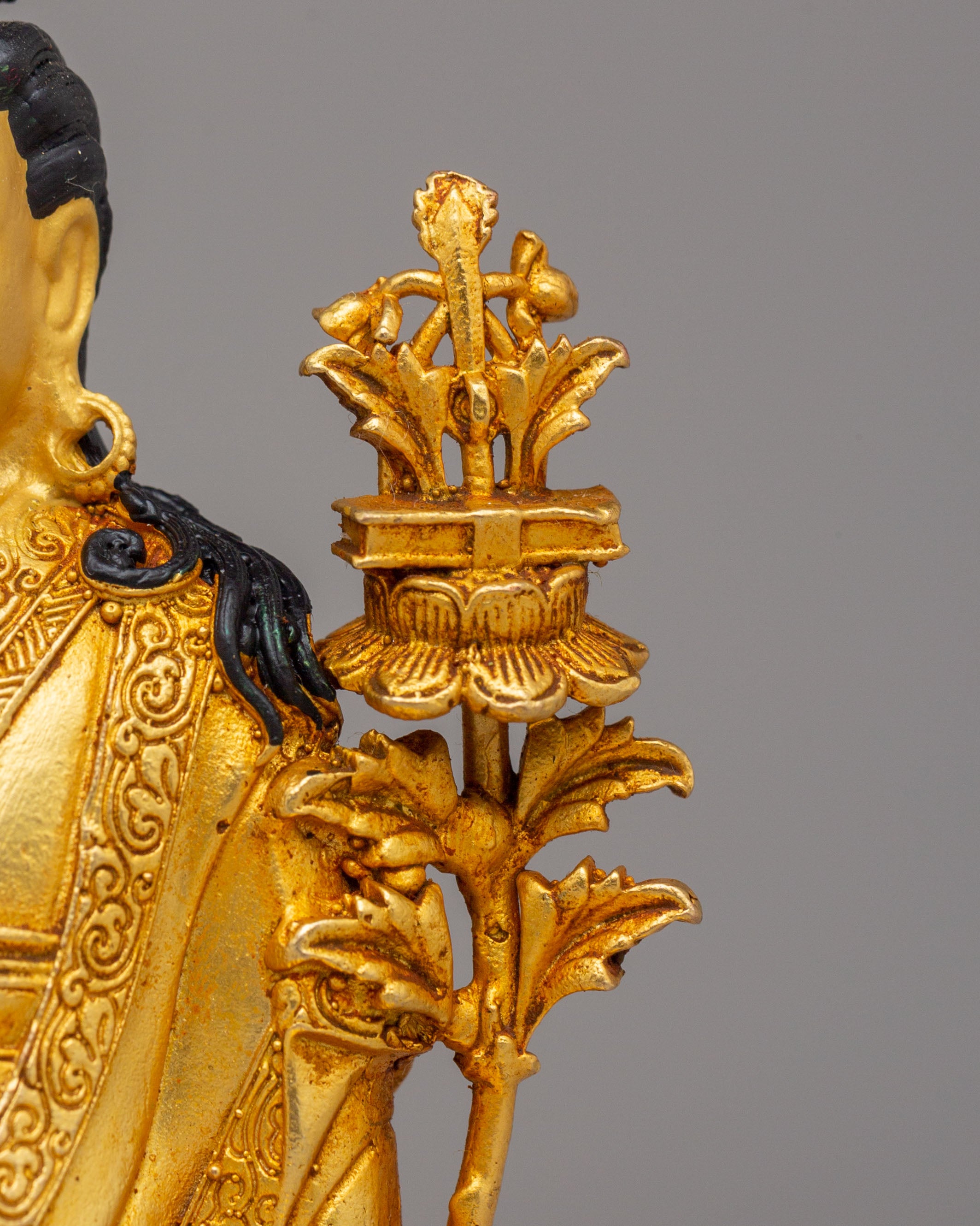 Traditional Jigme Lingpa Statue | Buddhist Guru Sculpture