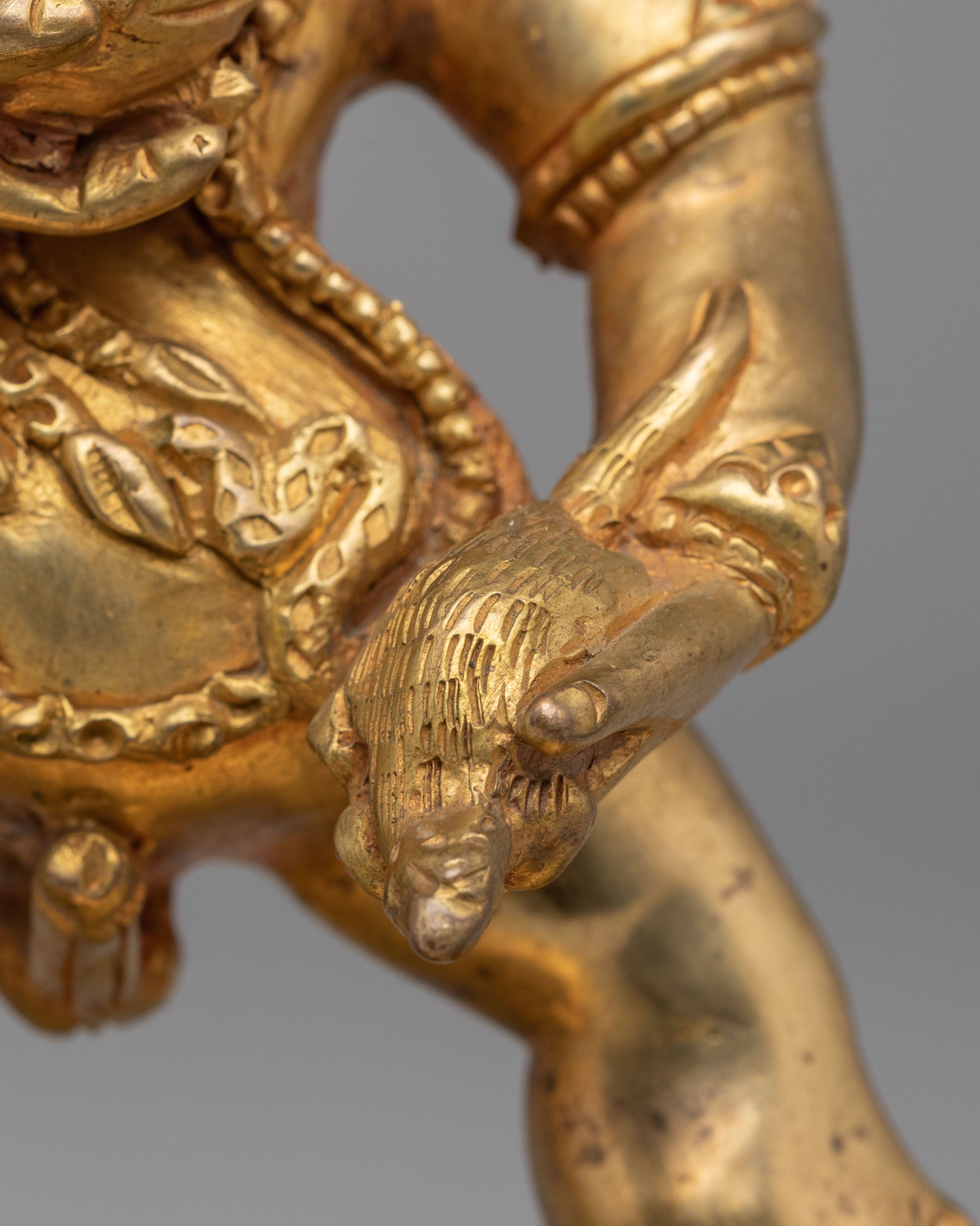 Tibetan Black Dzambhala Deity Statue | Symbol of Wealth and Prosperity