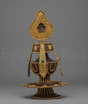 Gold Plated Chegumba for Offering