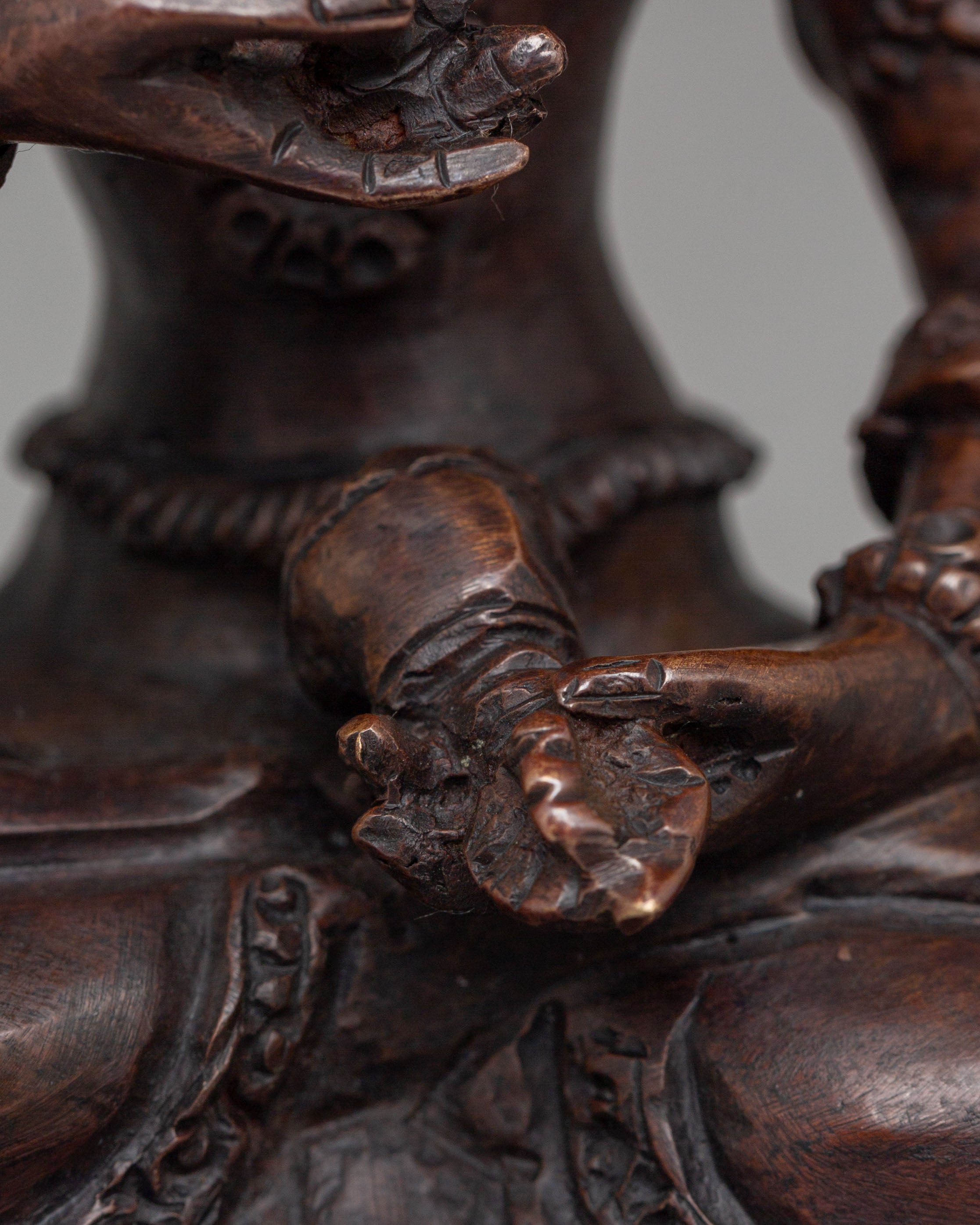 Spiritual Vajrasattva Deity Statue | Tibetan Buddhist Sculpture