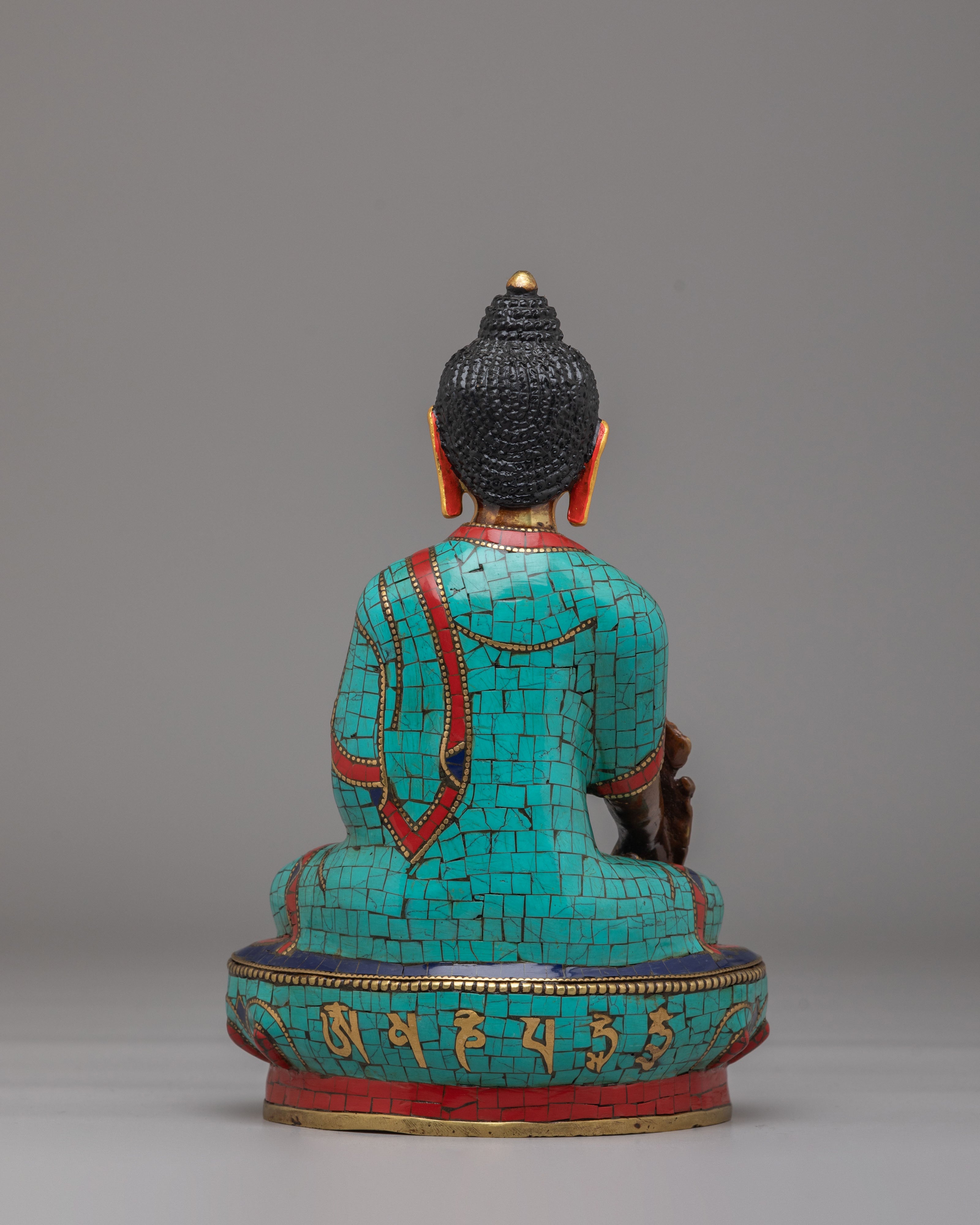 Tibetan Medicine Buddha Deity Statue | Spiritual Healing Decor