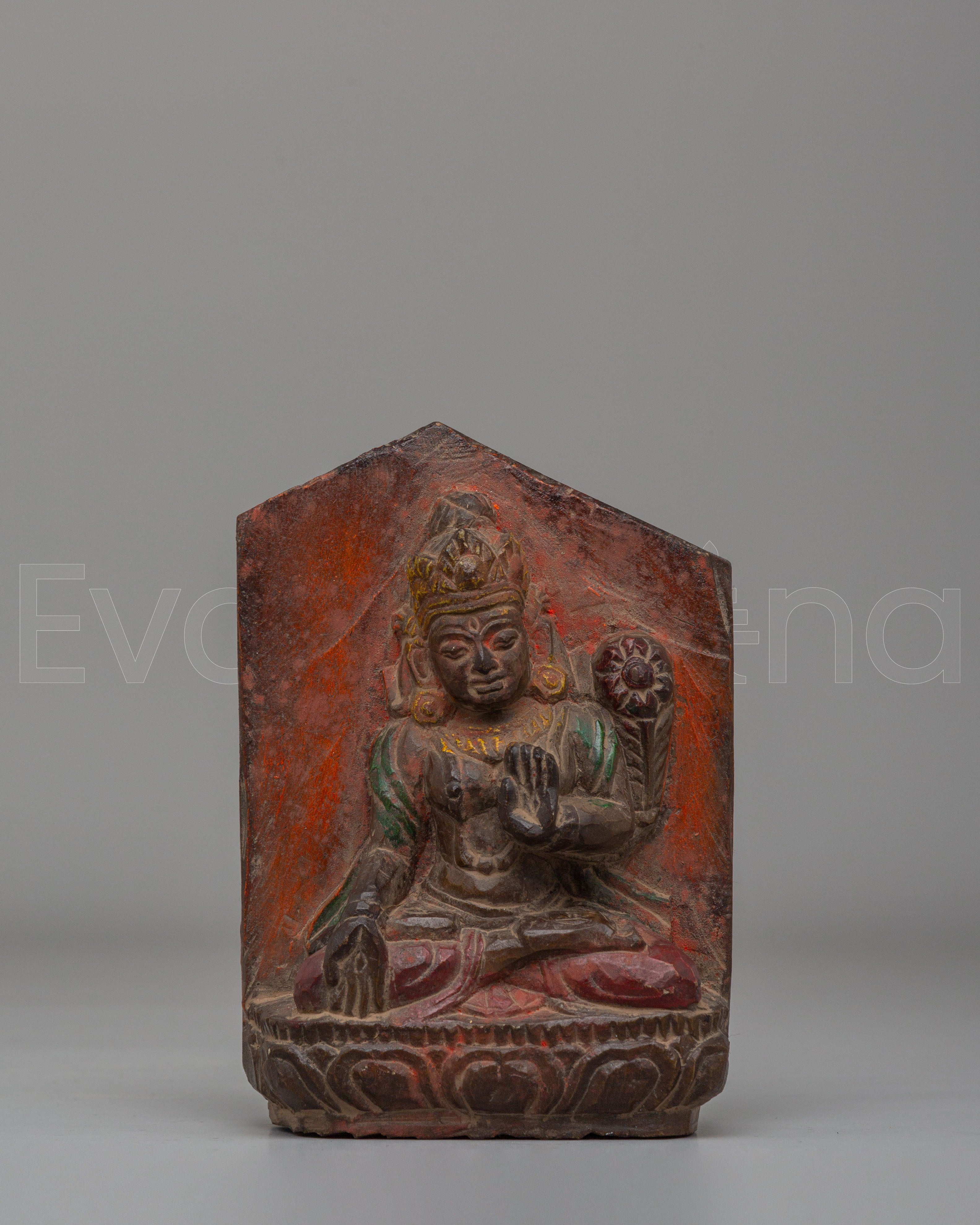 Tibetan White Tara Figurine