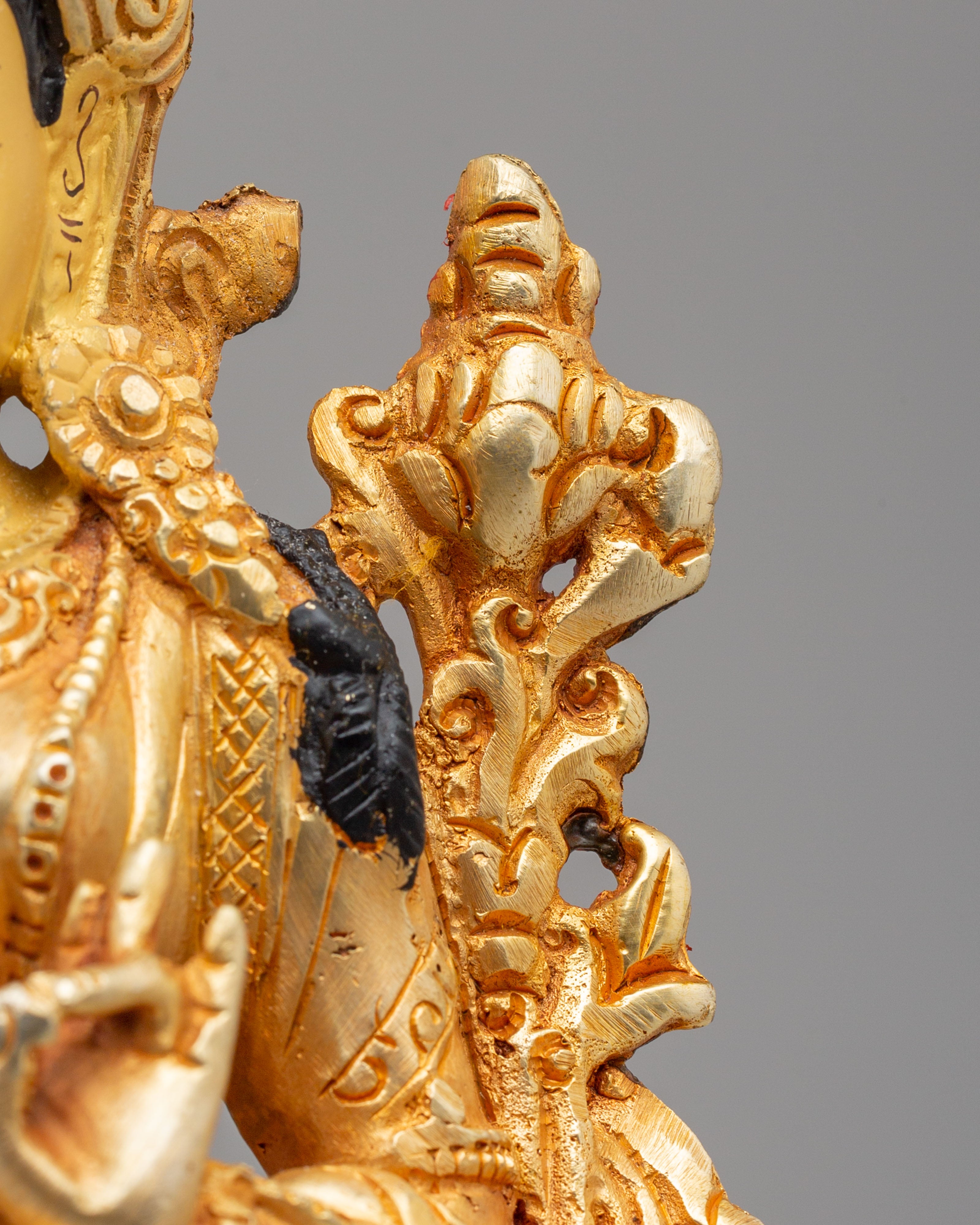 Shyama Tara Deity Statue | Traditional Himalayan Artwork
