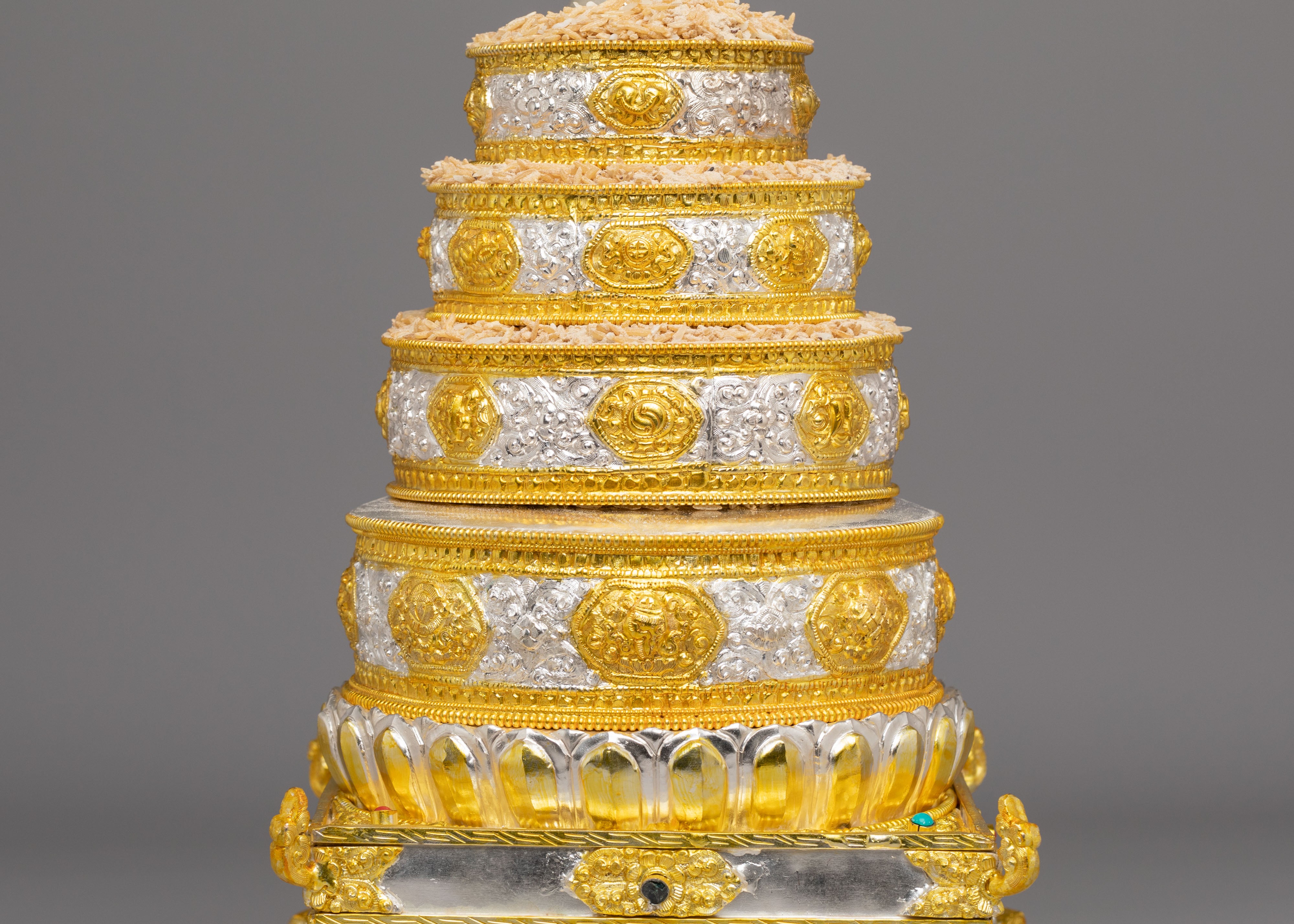 Sacred Buddhist Mandala Offering | Spiritual Altar Decor
