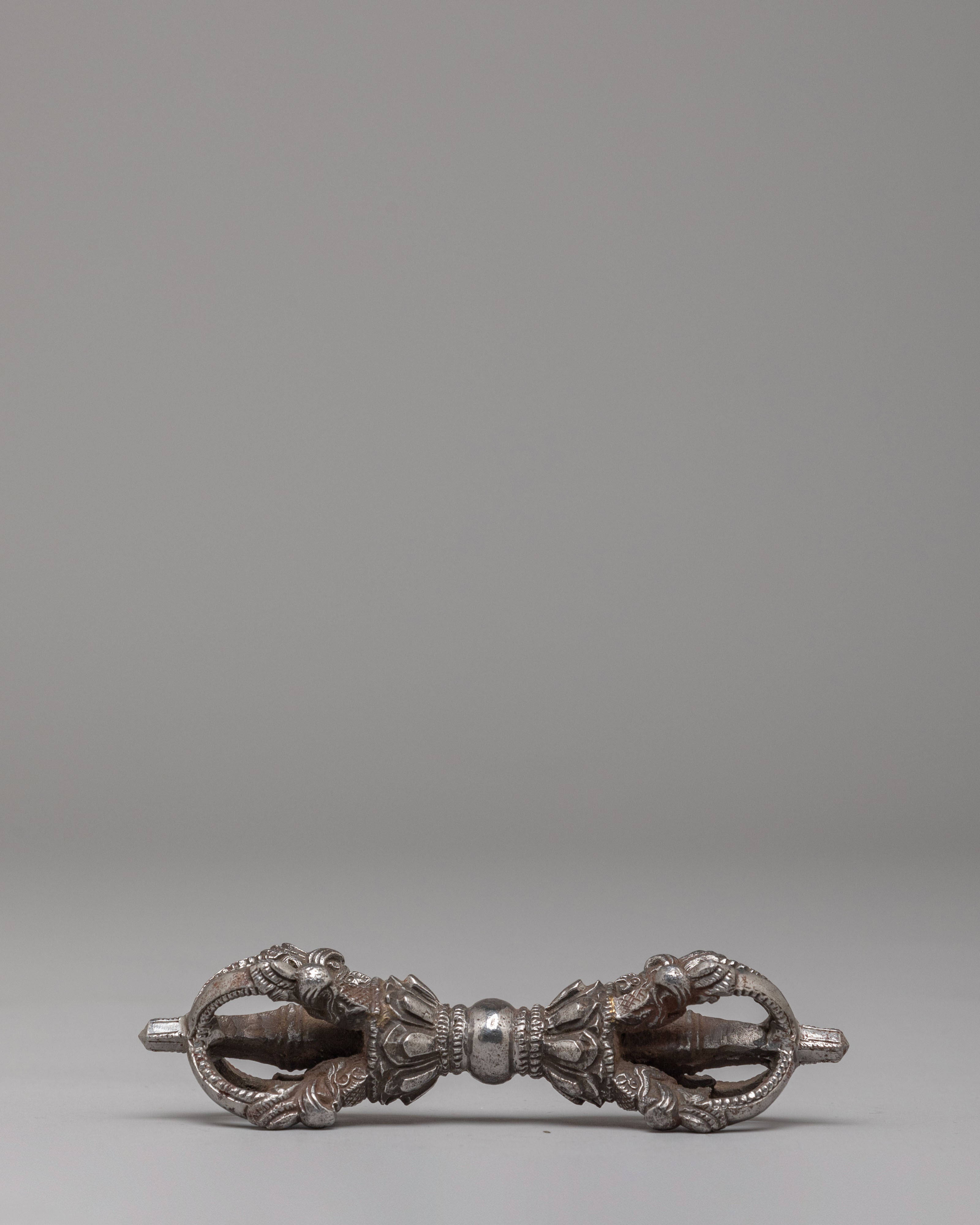 Sacred Buddhist Dorje Bell Set | Bronze Vajra and Bell Ritual Tool