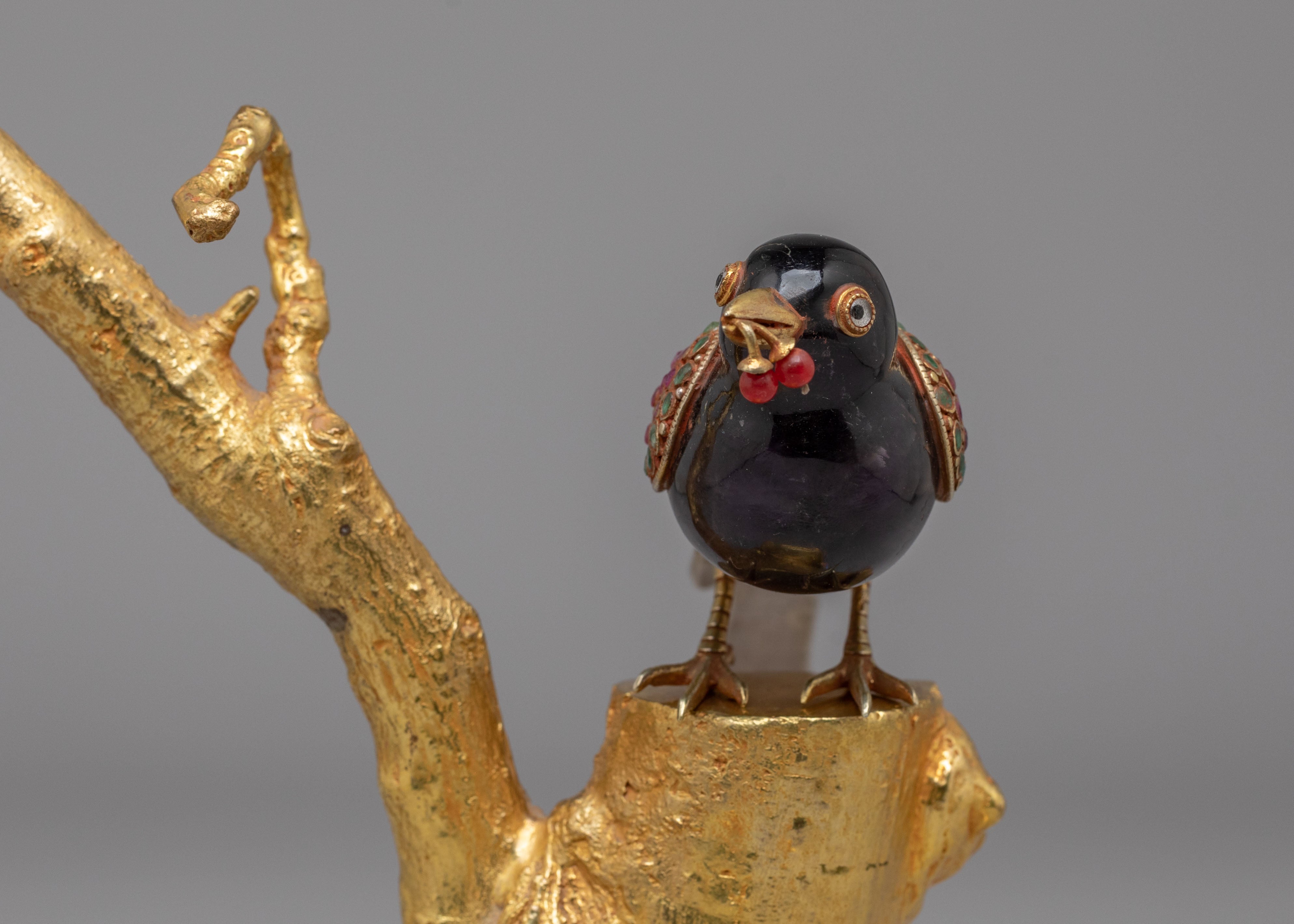 Handmade Golden Bird Statue | Perfect for Spiritual Decor