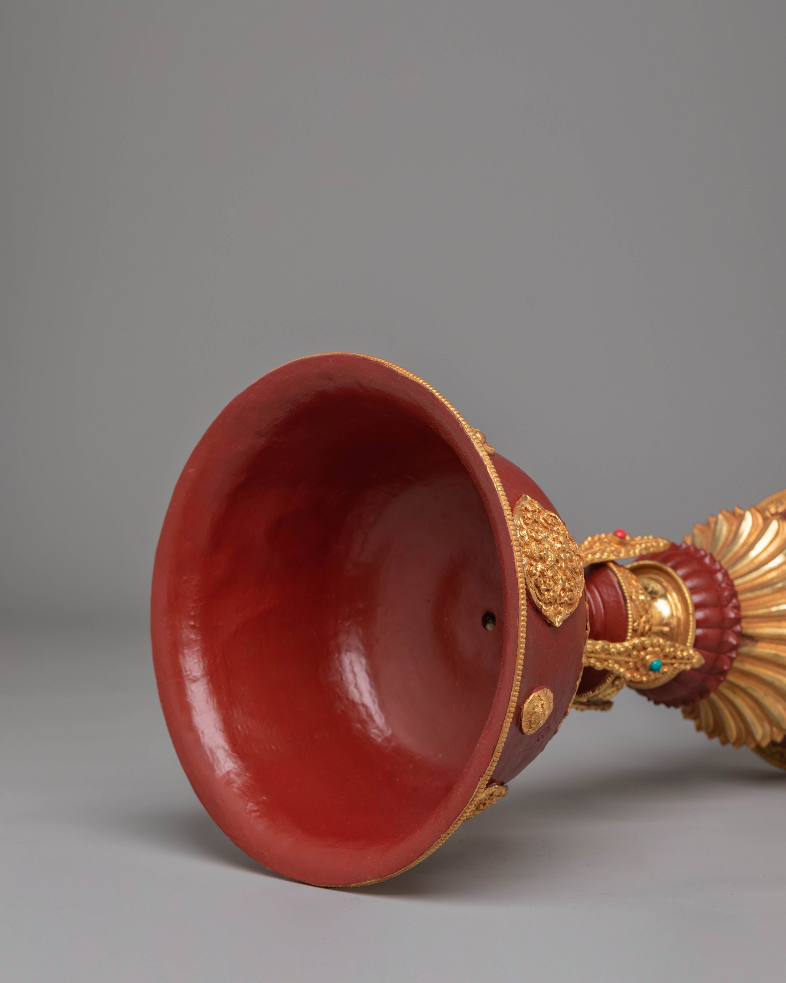 Tibetan Butter Lamp for Offering | Spiritual Altar Decor