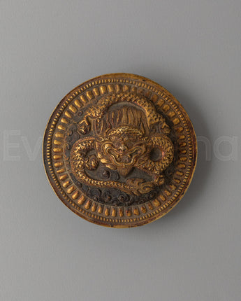 Decorative Tibetan Dragon Belt Buckle