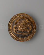 Decorative Tibetan Dragon Belt Buckle