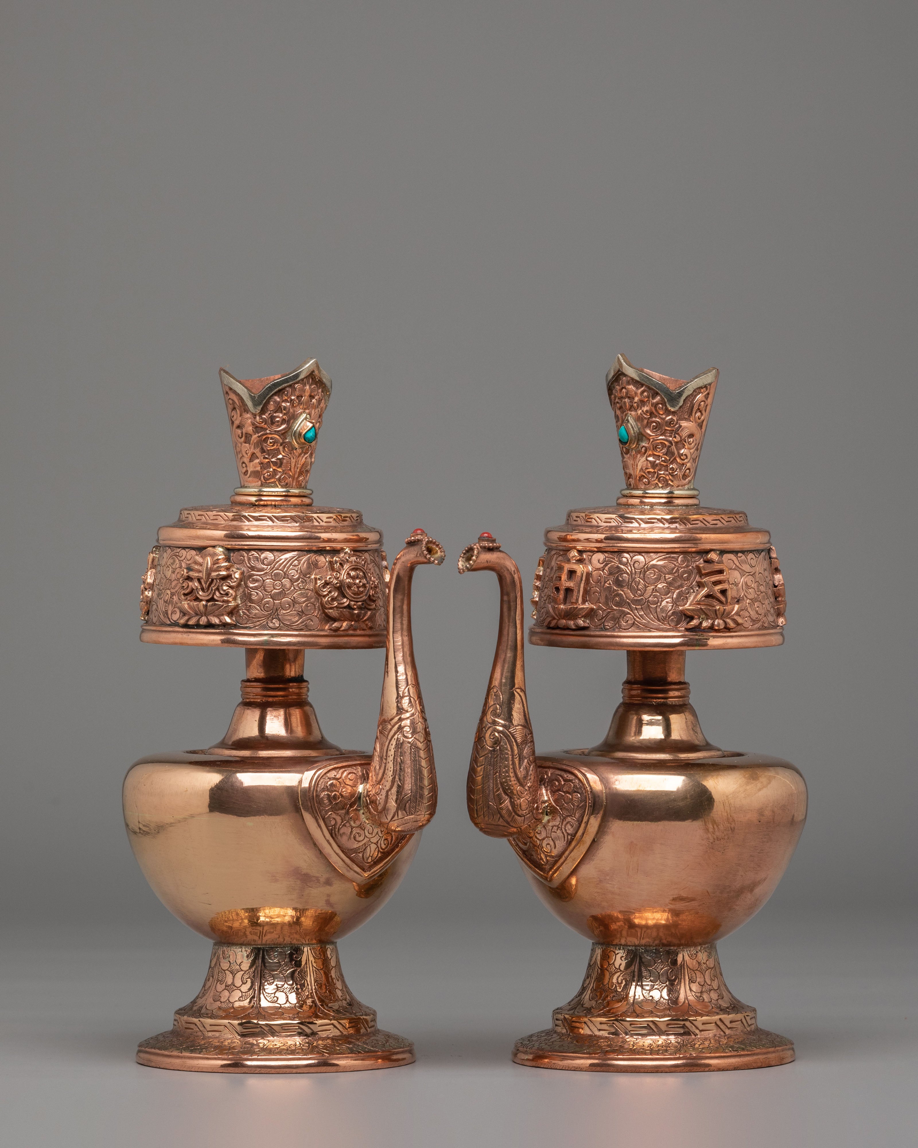 Spiritual Ritual Bhumba Set | Sacred Water Offering Vessel