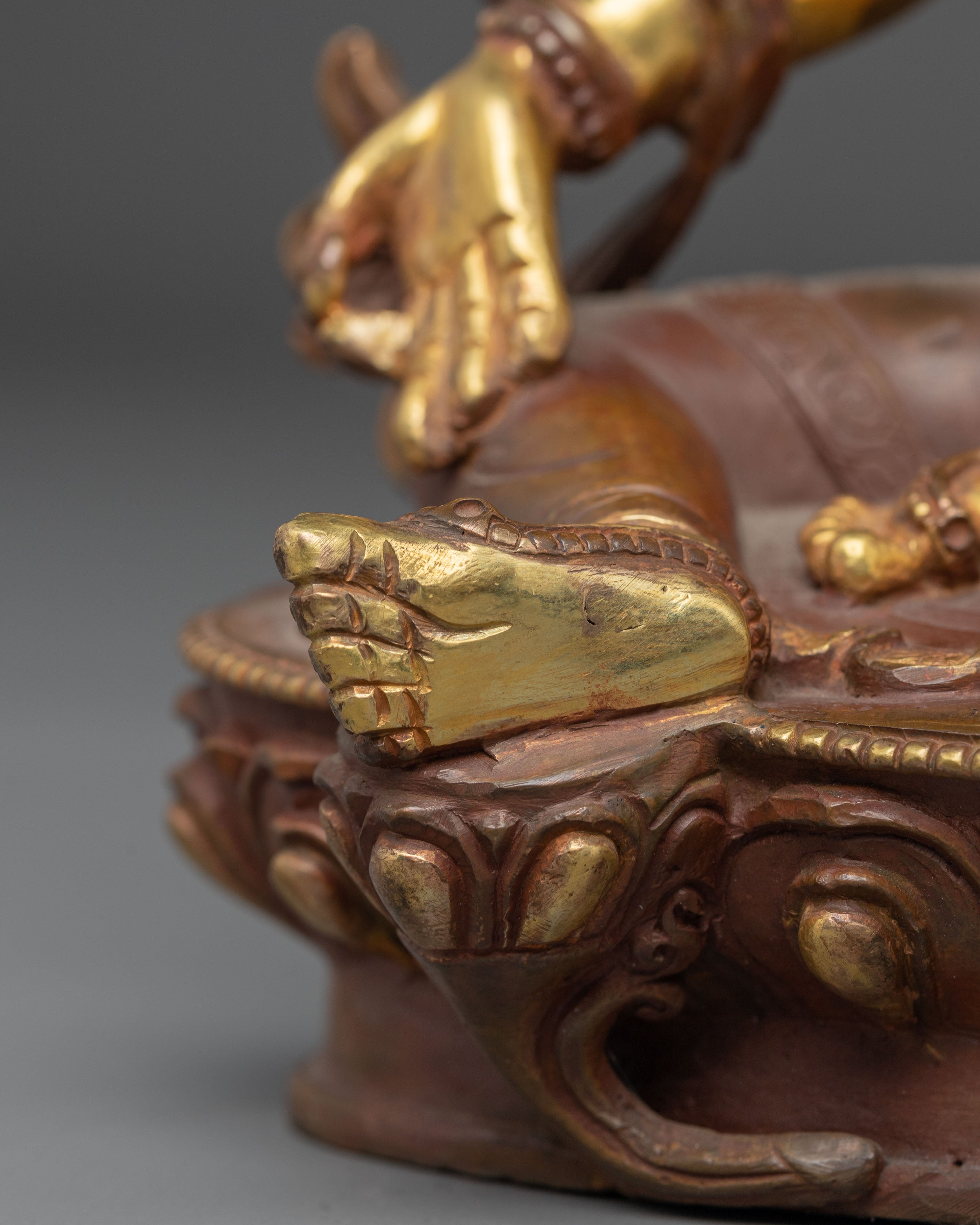Green Tara Divine Figurine | Tibetan Artwork