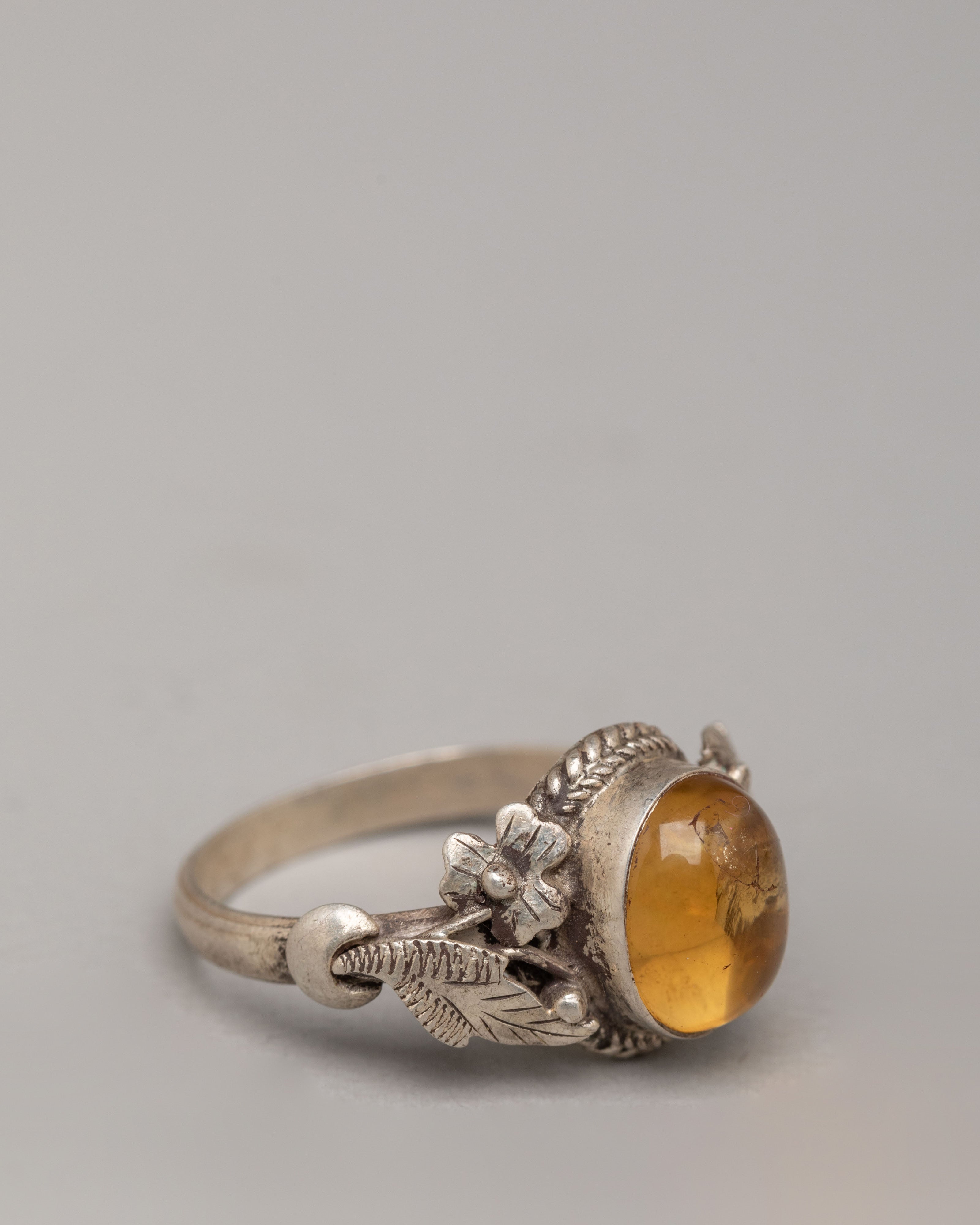 Handmade Ring Set | Silver and Gemstone Jewelry | Spiritual Accessories