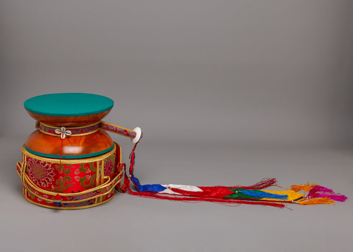 Buddhist Damaru for Rituals | Tibetan Ritual Drum