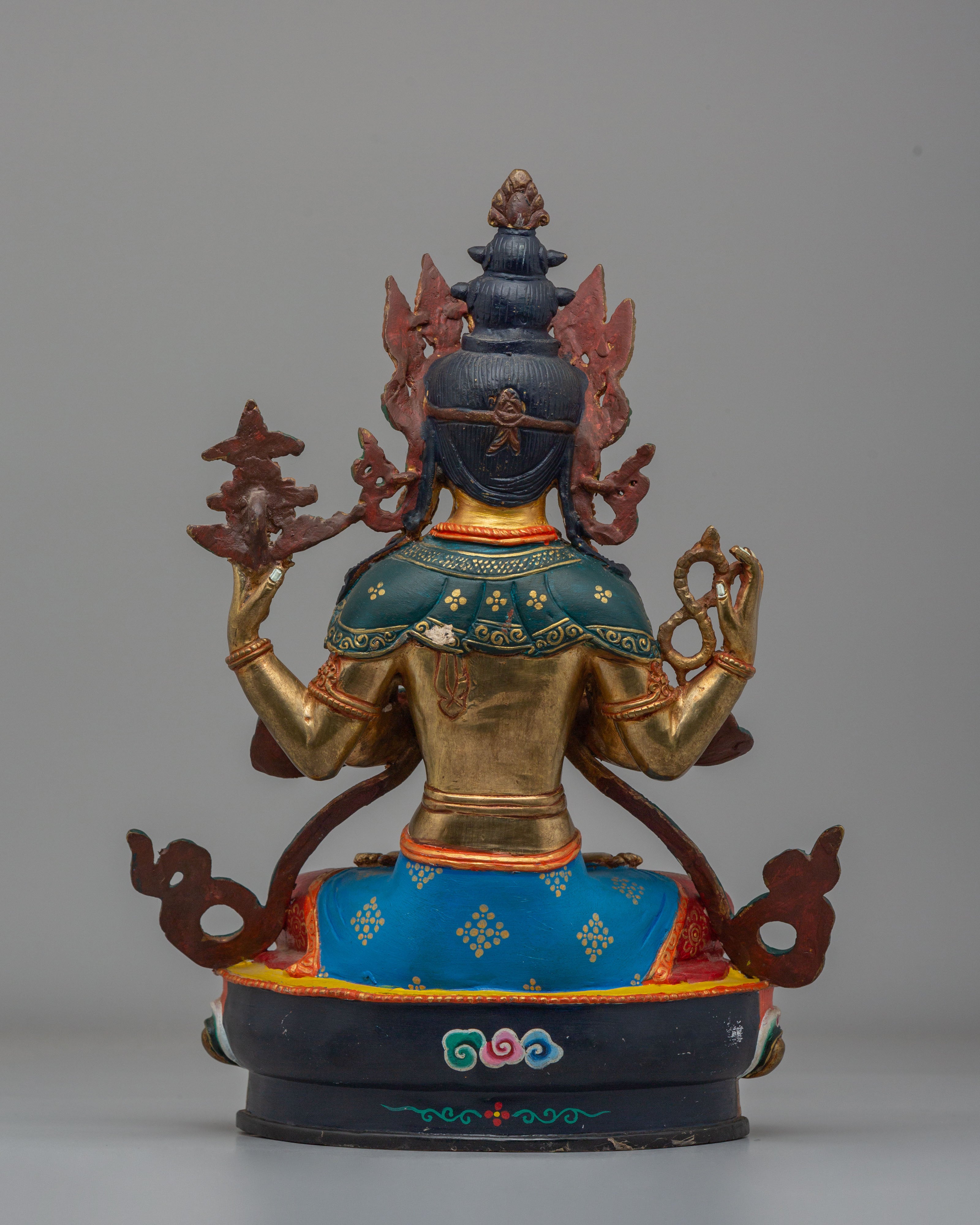 Sacred Altar Chenrezig Statue | Bodhisattva of Compassion