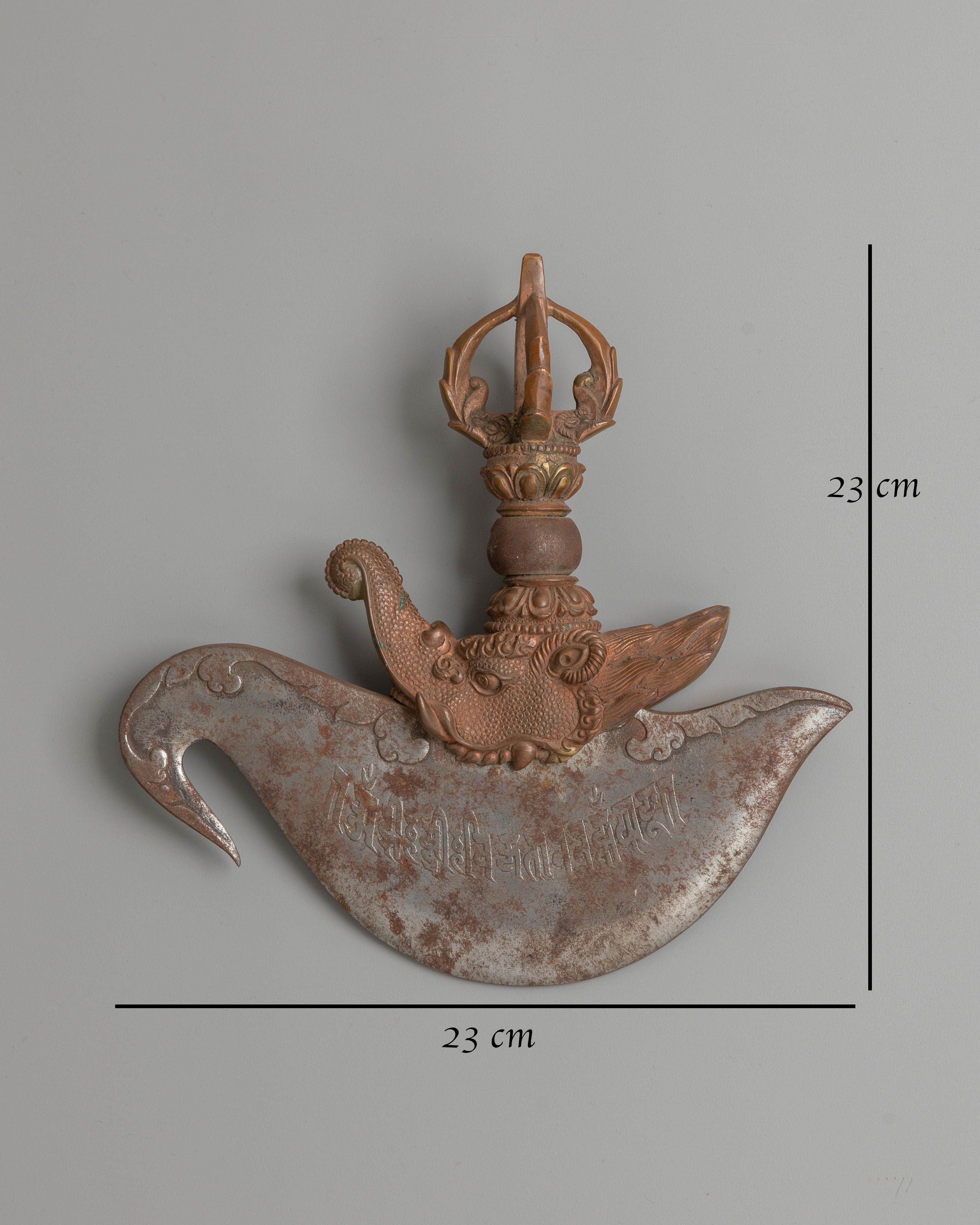 Kartika Knife for Ritual Use | Symbol of Wisdom & Compassion