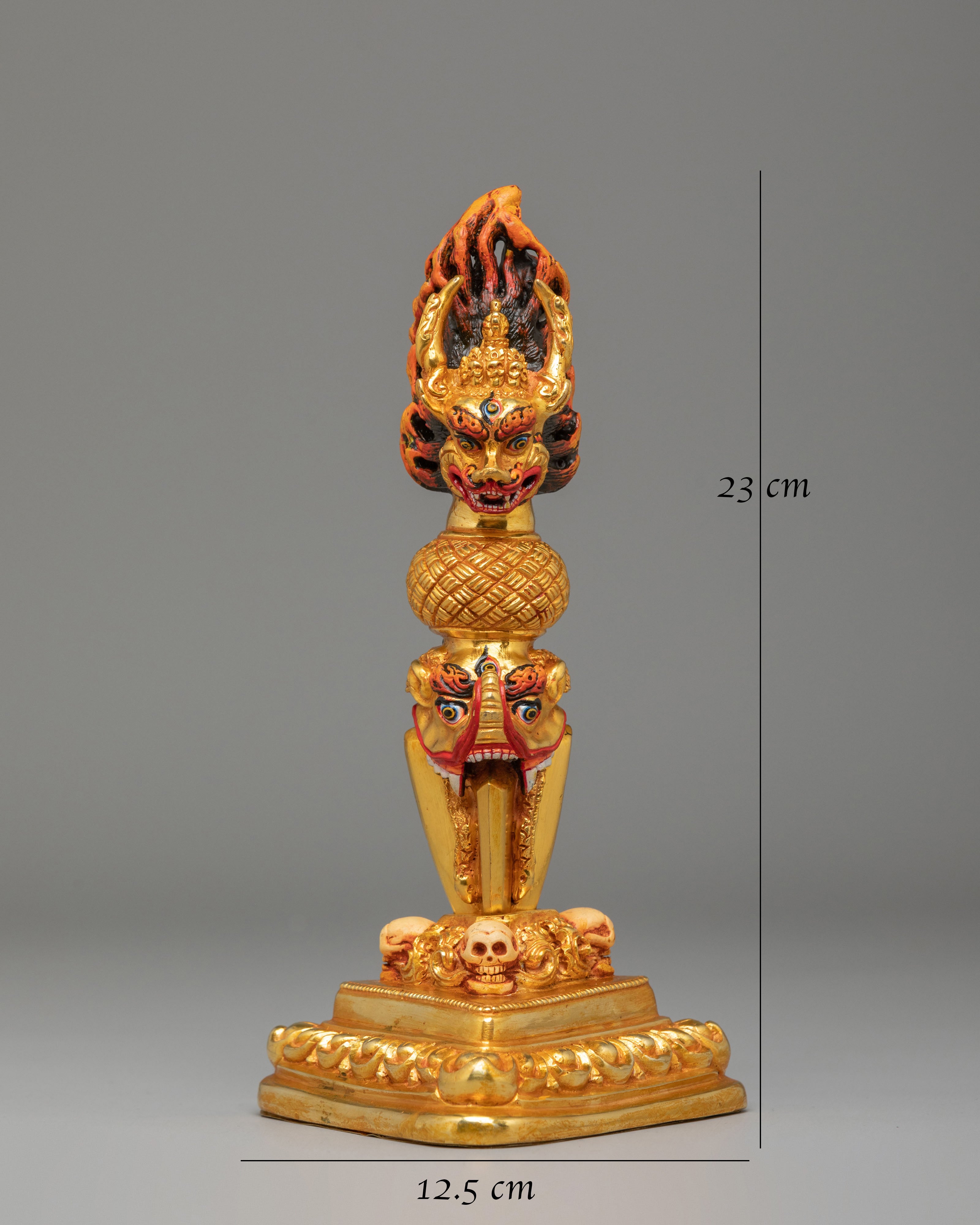 Sacred Yamantaka Vajrayana Phurba | Tibetan Ritual Dagger