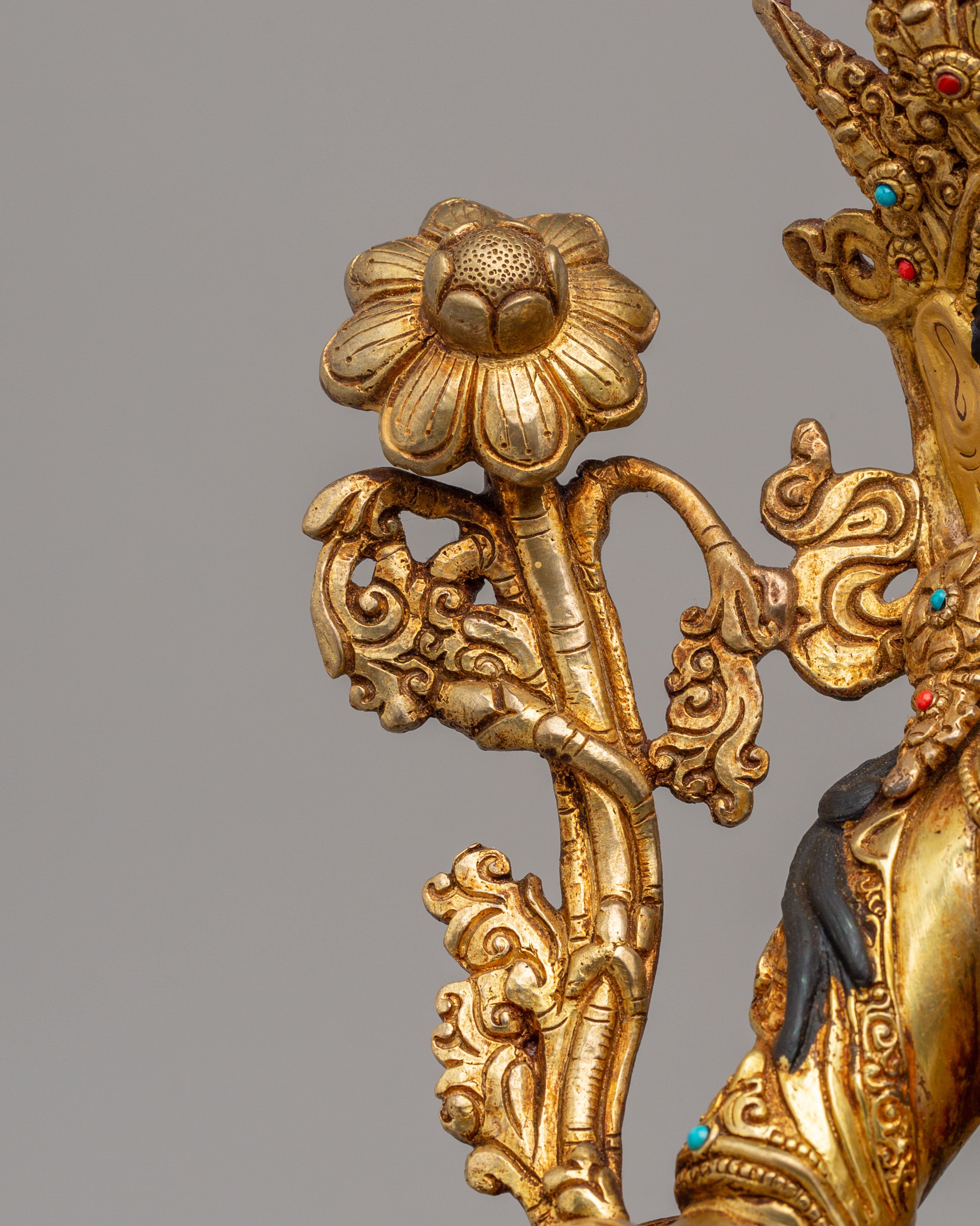 Goddess Green Tara Deity Statue | Spiritual Home Decor