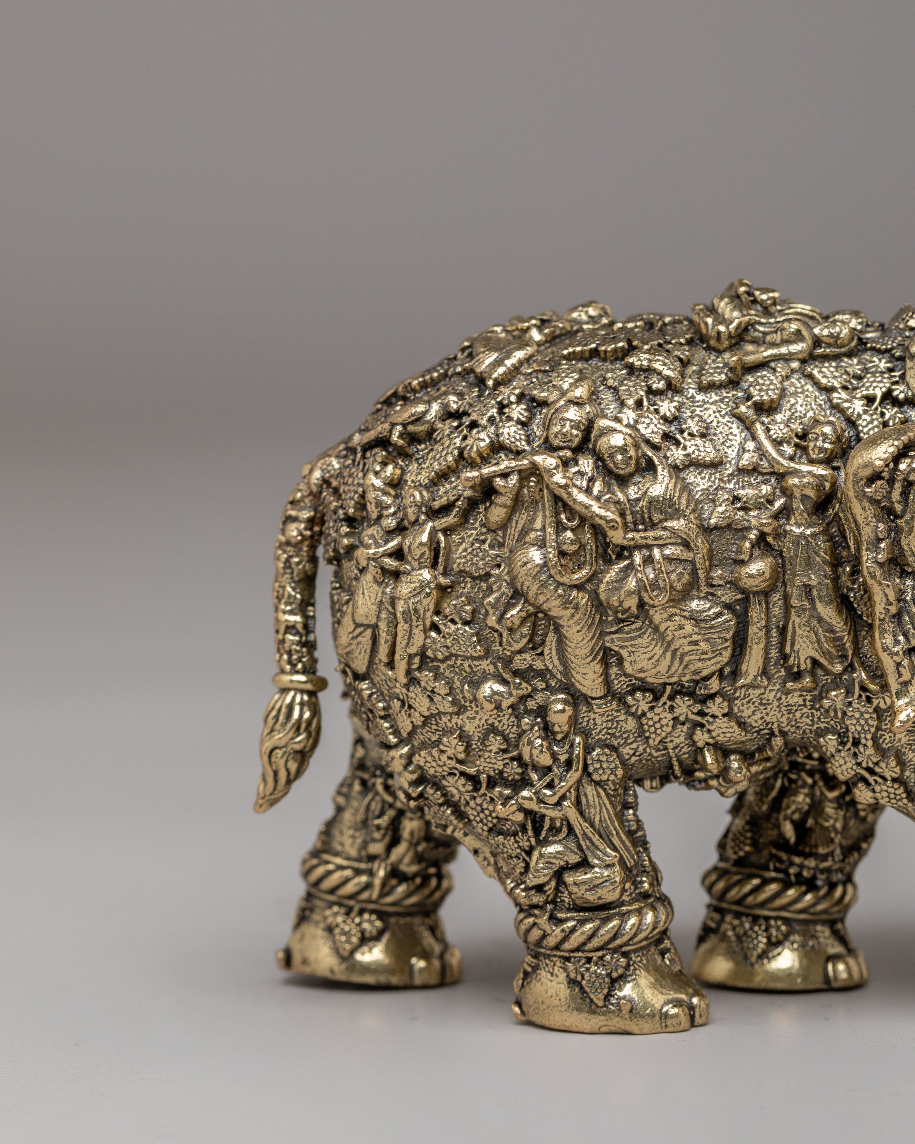 Handcrafted Decorative Elephant Sculpture | Artisan Home Decor